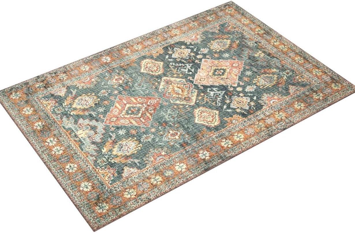 Loloi II Skye Oriental Sea / Rust Area Rug