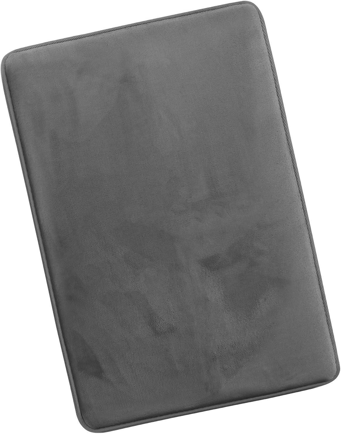 Clara Clark Ultra Soft and Absorbent Memory Foam Bath Rug Set with Non-Slip Backing