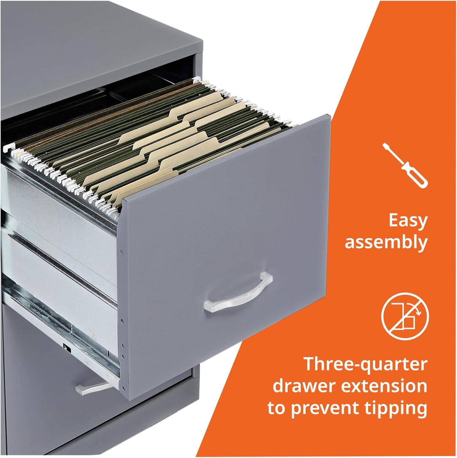 Lorell Soho 2-Drawer File Cabinet