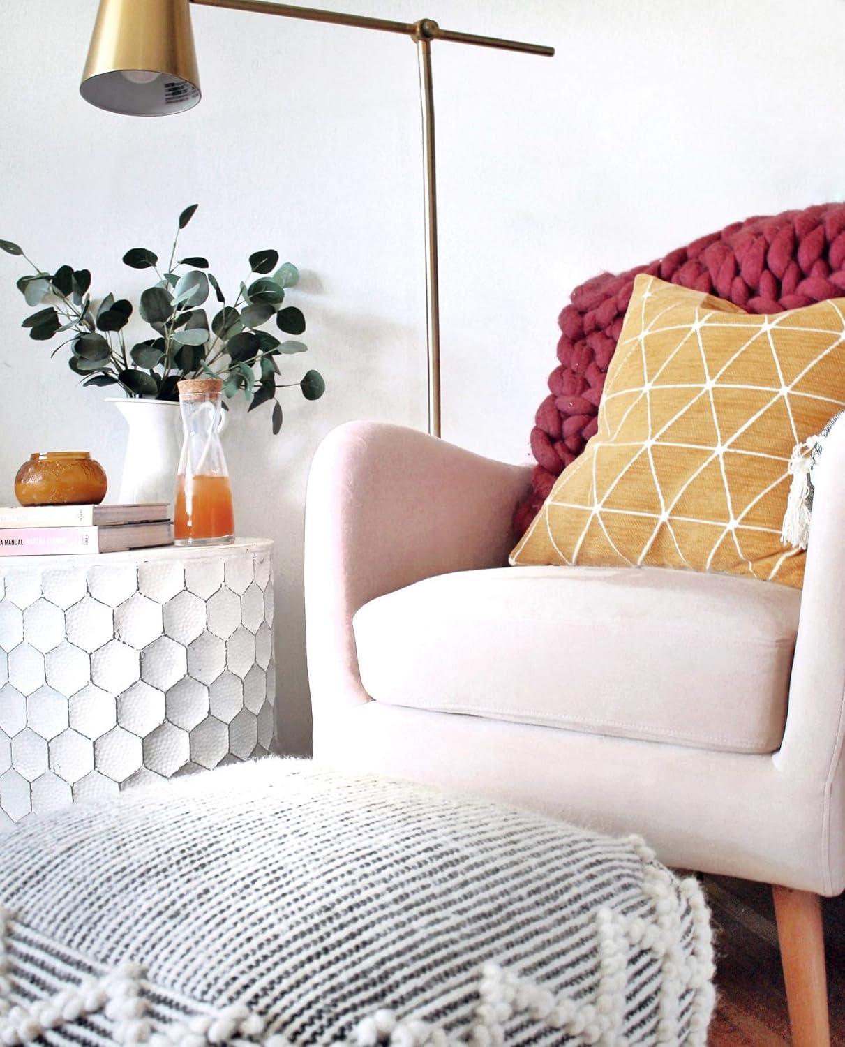 Signature Design by Ashley Contemporary Polly Stool  White