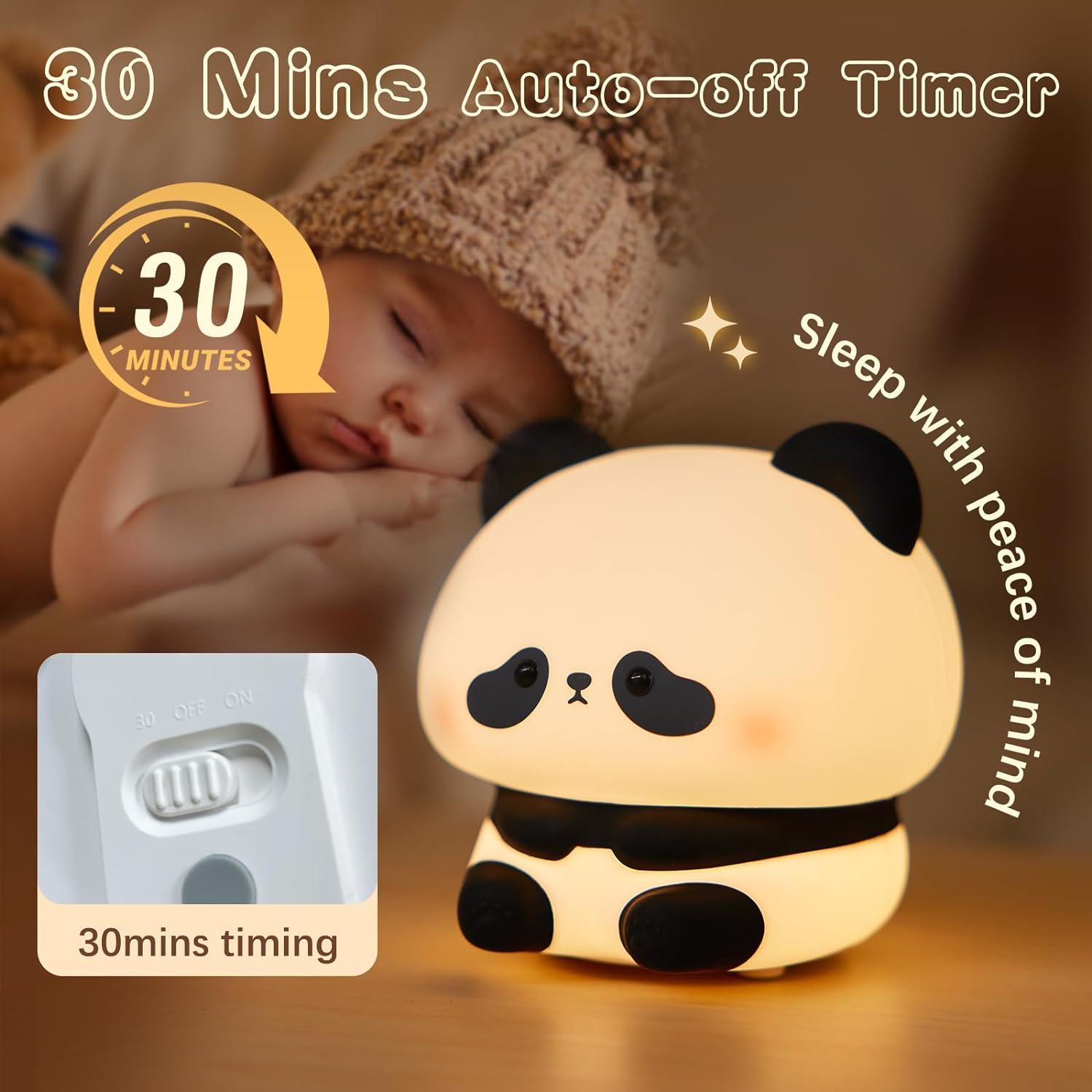 Wnngxing Dimmable Cute Panda Night Light