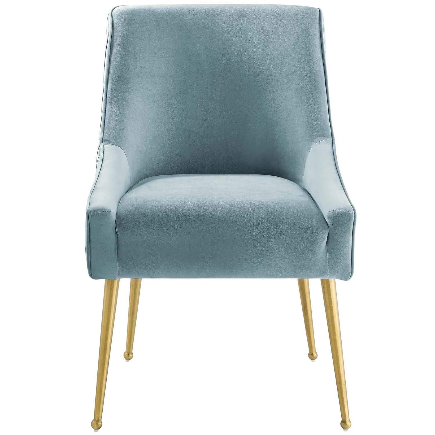 Discern Pleated Back Upholstered Performance Velvet Dining Chair by Modway