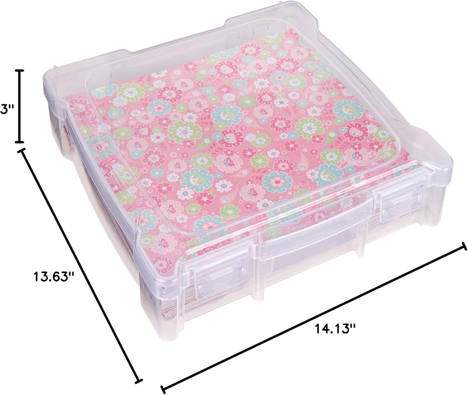 ArtBin Essentials Box-14.125"X13.625"X3" Translucent