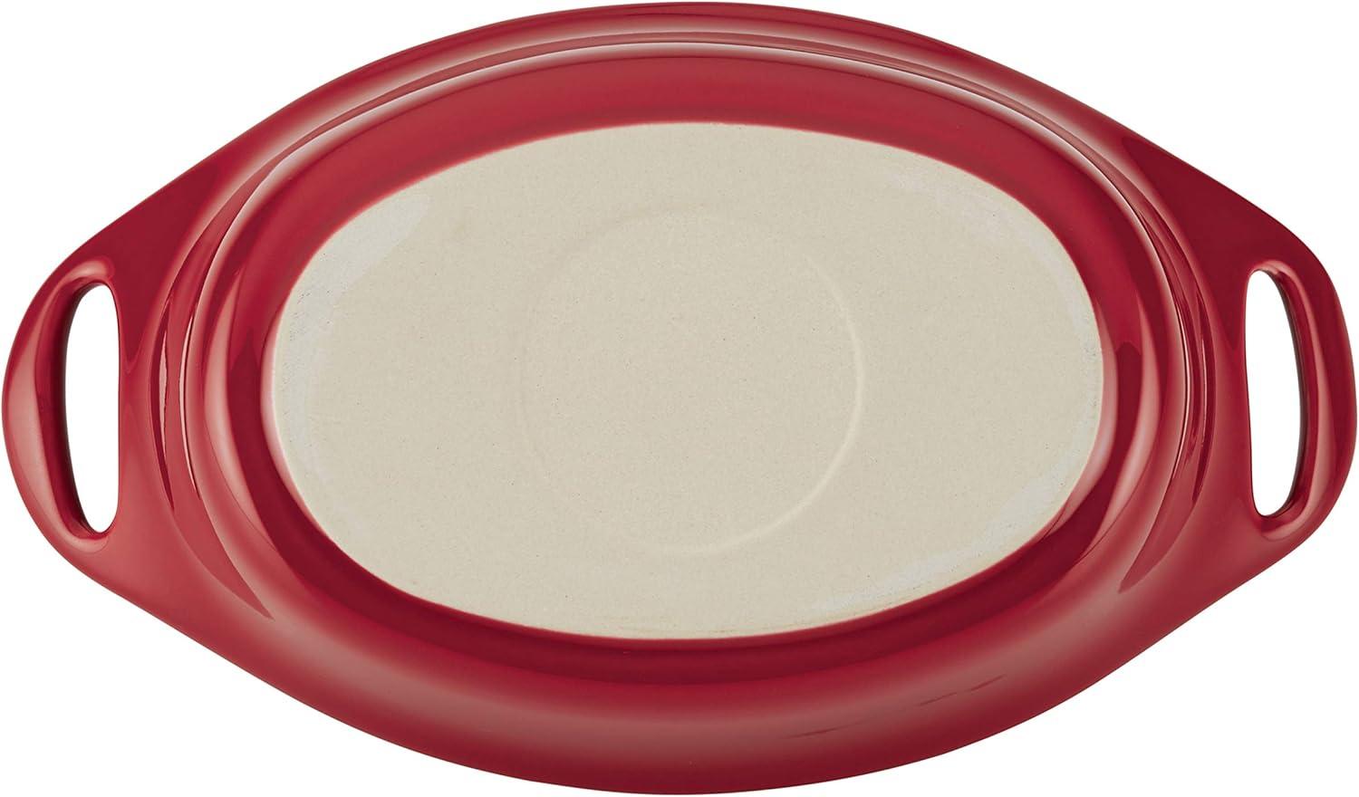 Rachael Ray Rachael Ray Ceramics Oval Au Gratin Baker Set (Set of 2)