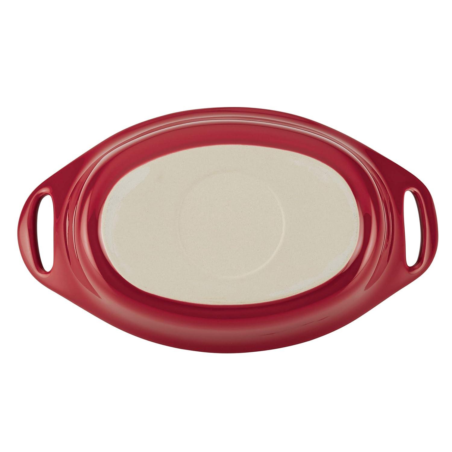 Rachael Ray Rachael Ray Ceramics Oval Au Gratin Baker Set (Set of 2)