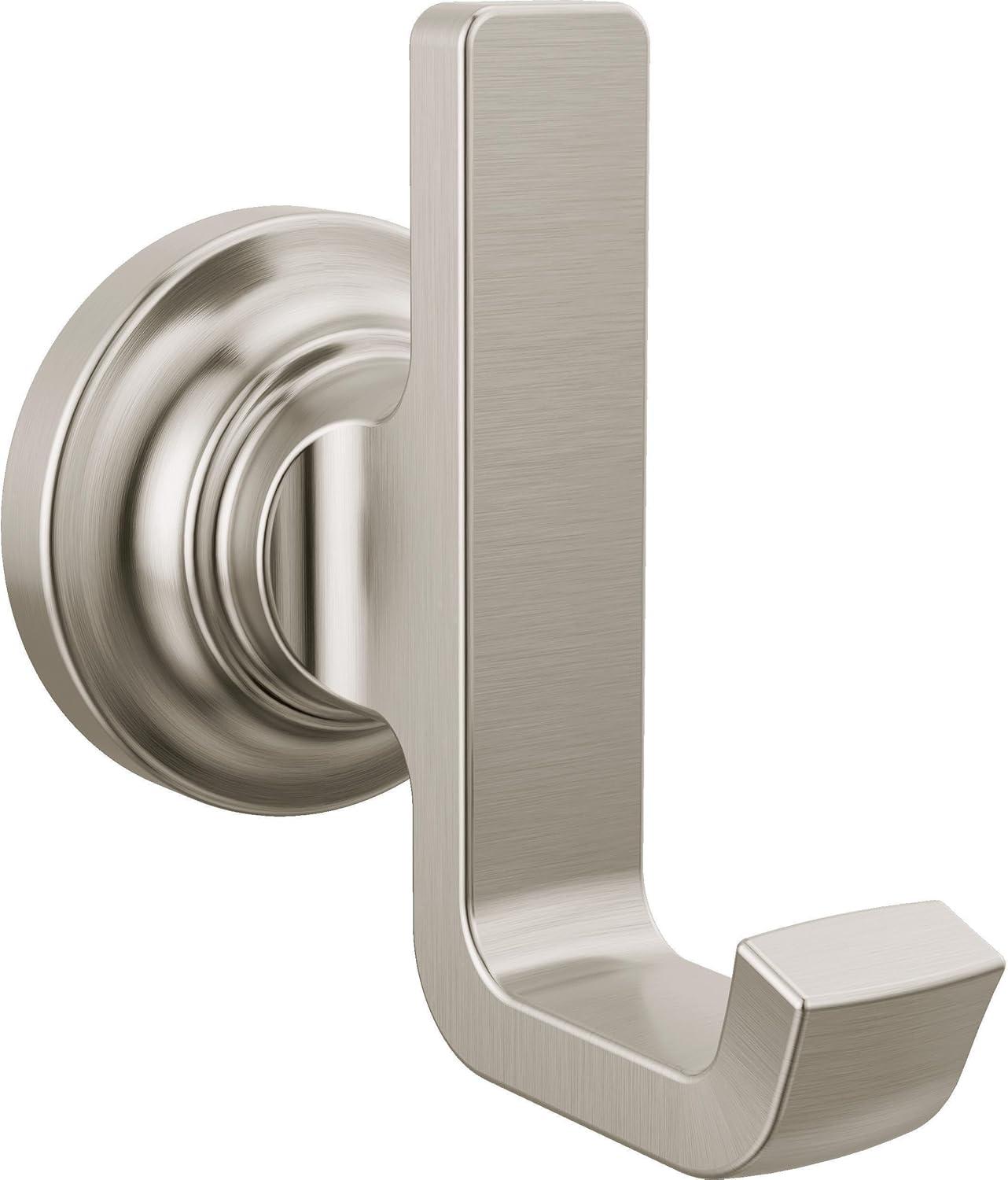 Stainless Steel Double Towel Hook with Sleek Design