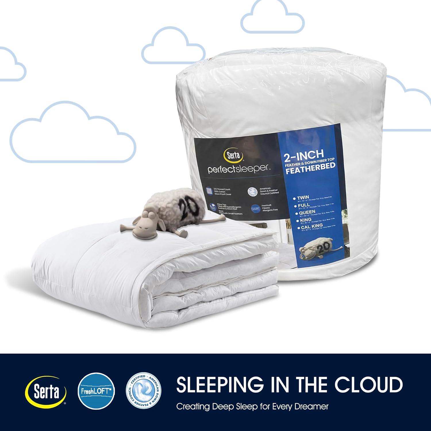 Serta Serta 2" Feather Mattress Topper