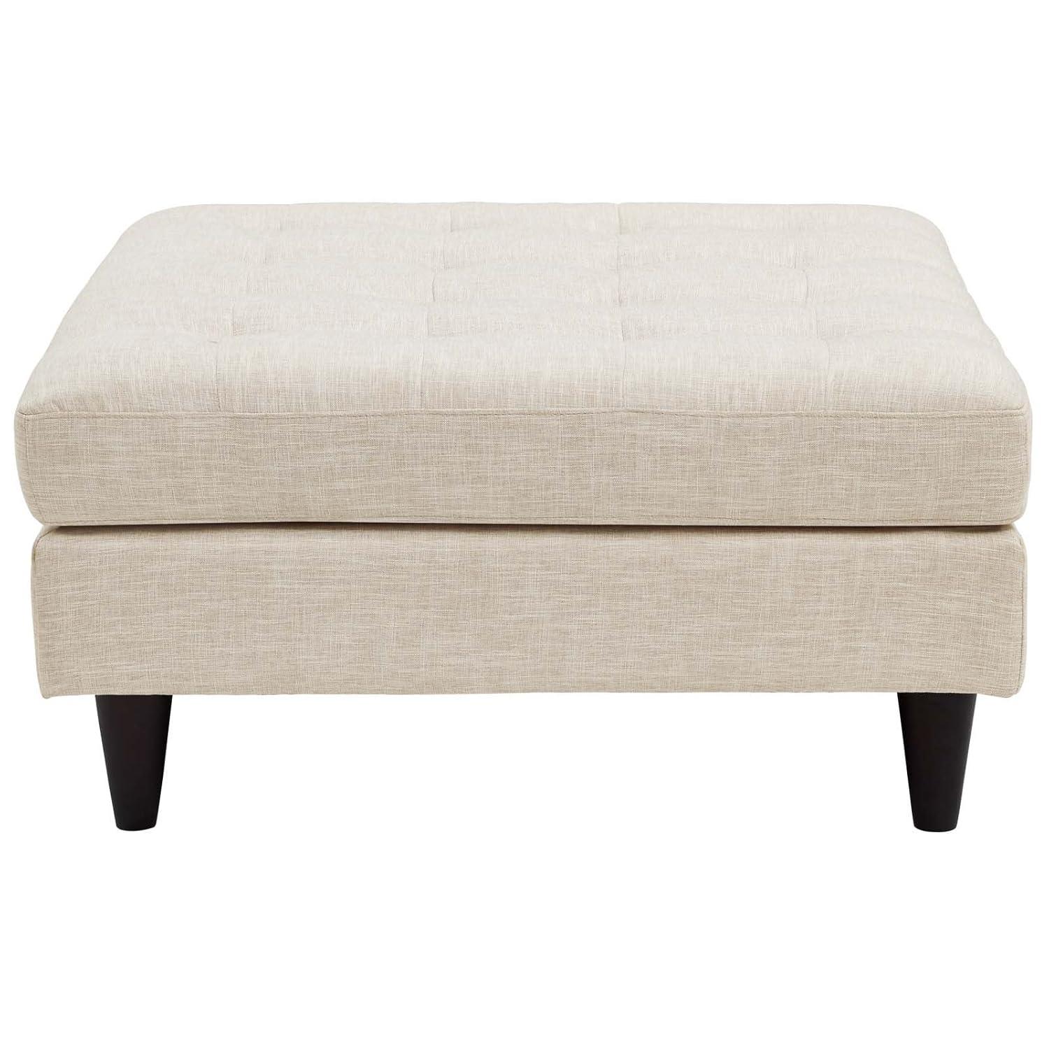 Modway Empress Upholstered Fabric Large Ottoman
