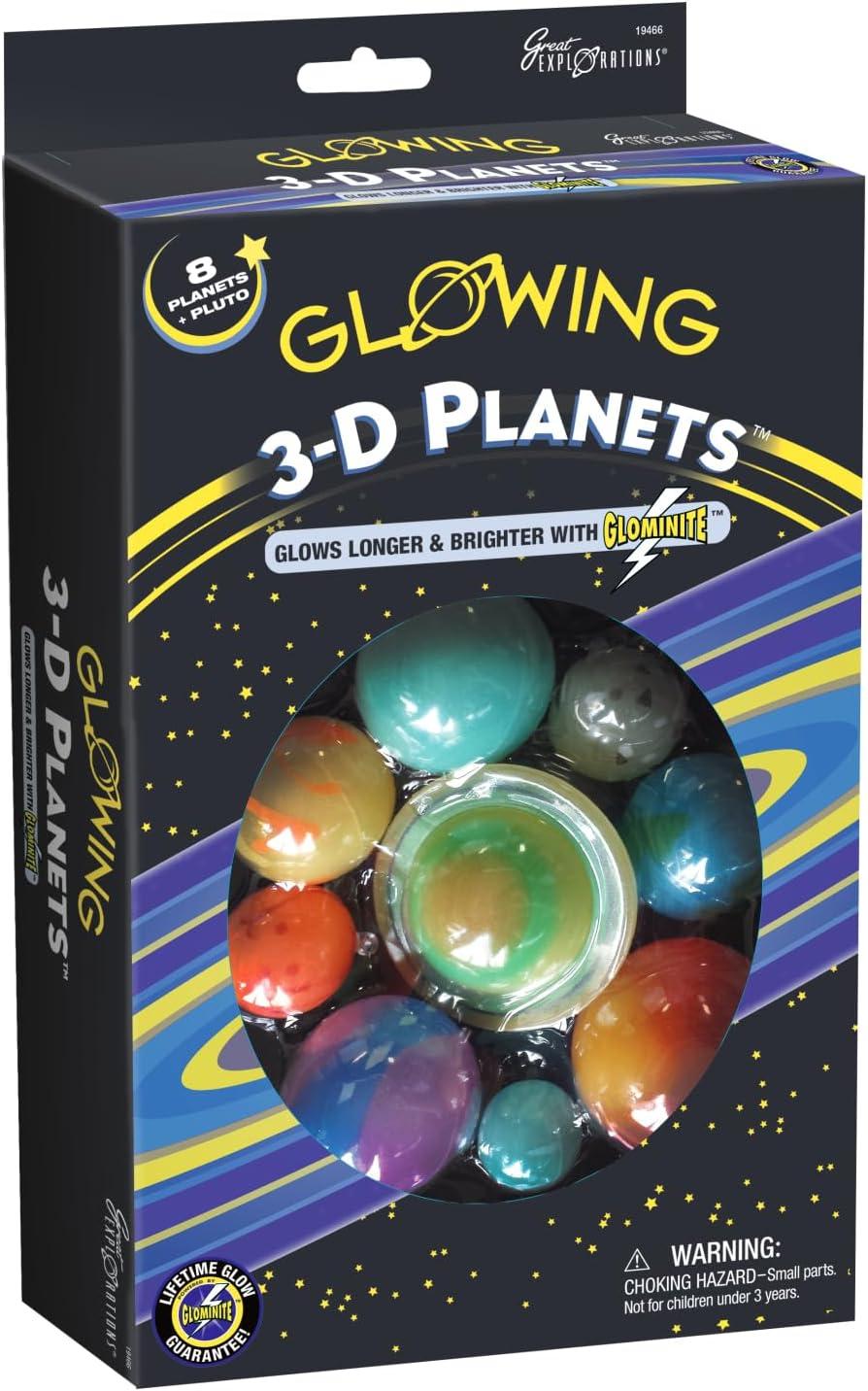 great explorations 3-d planets (box)