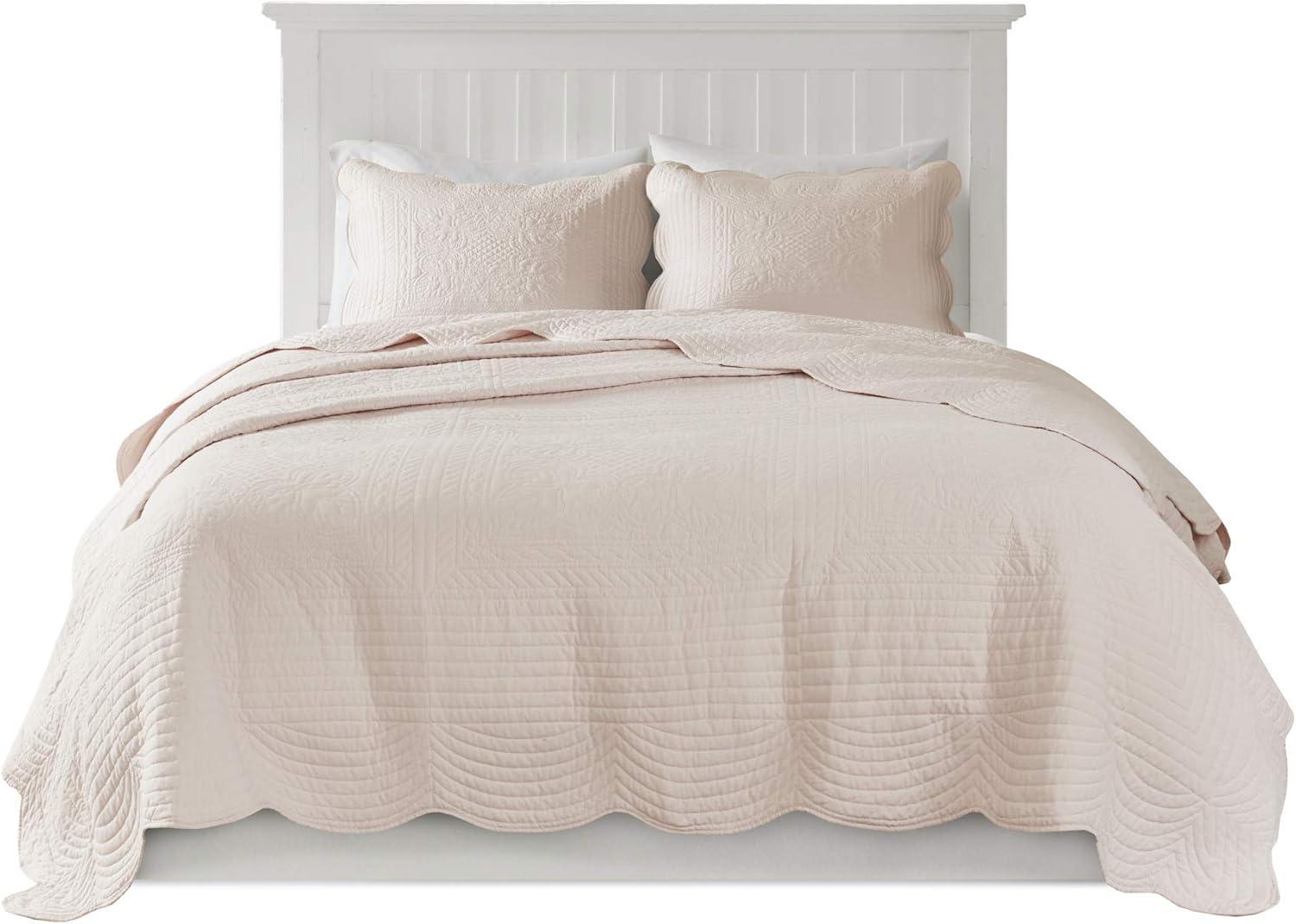 Madison Park Tuscany Scalloped Edge Quilt Set