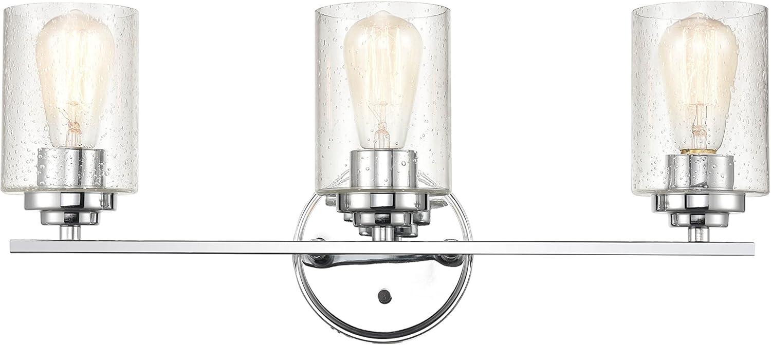 Savoy House Marshall 3 - Light Vanity in  Polished Chrome