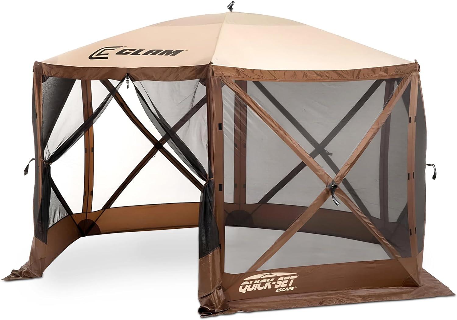 Clam CLAM Quick-Set Portable Outdoor Camping Canopy Shelter