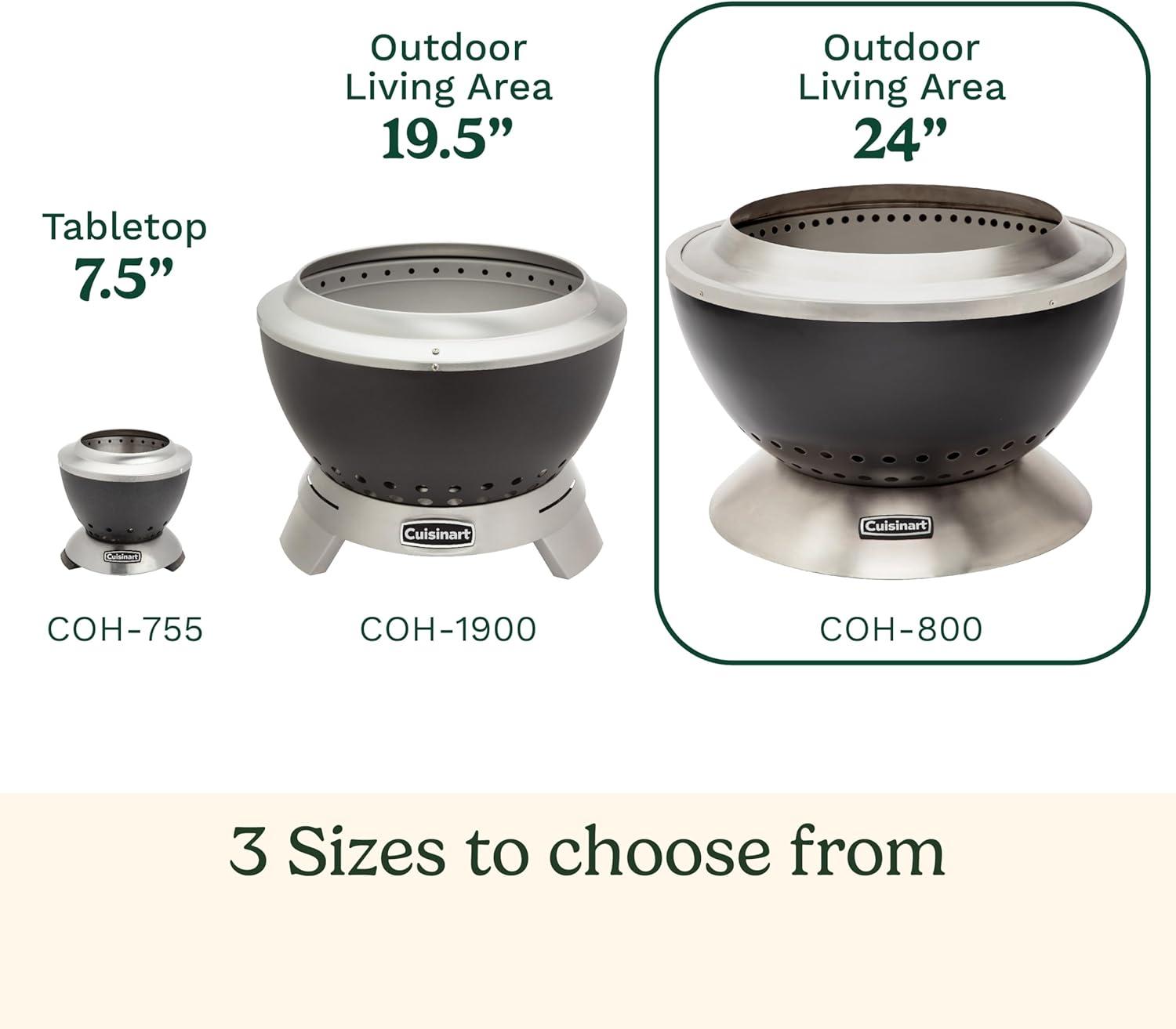 Cuisinart 24" Cleanburn Smokeless Fire Pit