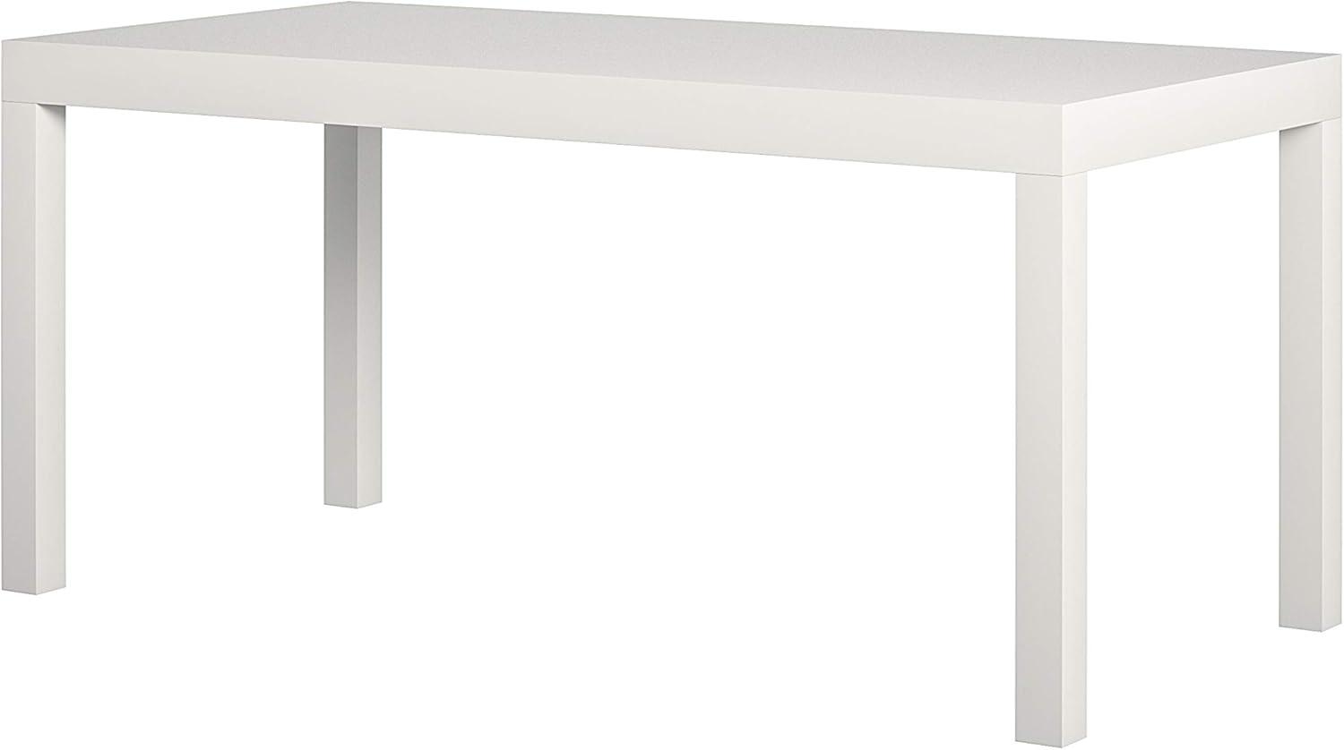 Ameriwood Home Parsons Coffee Table, White