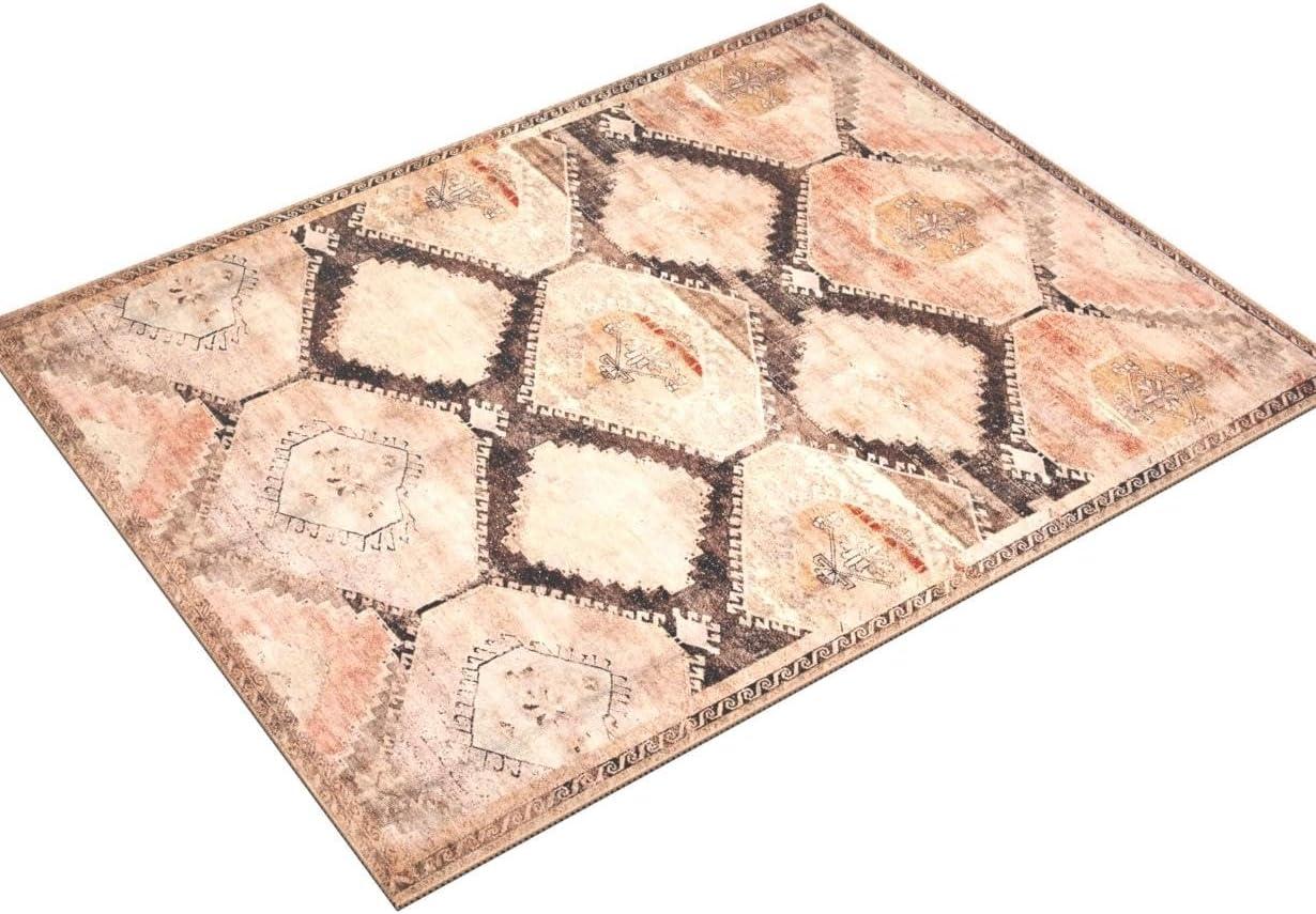 Loloi II Wynter Geometric Traditional Area Rug, Brown, 2'.6" x 7'.6"