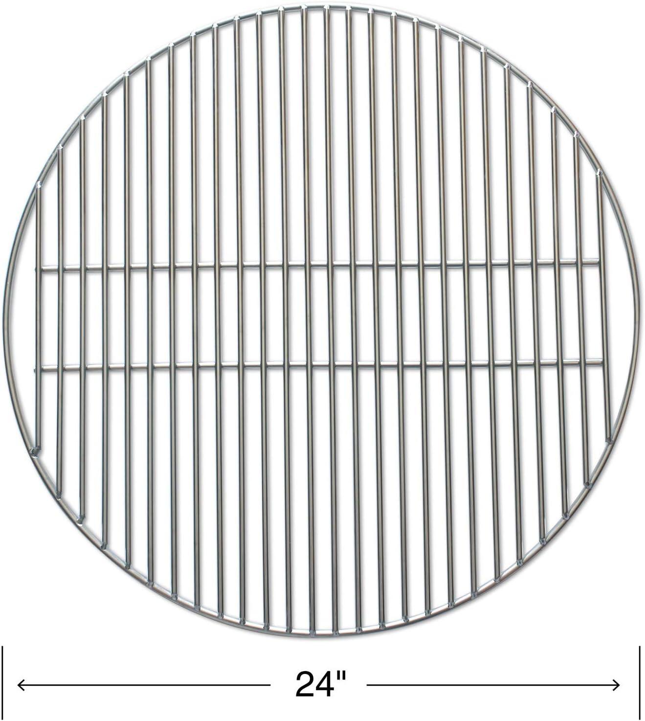 24" XL Stainless Steel Grill Grate for Big Green Egg