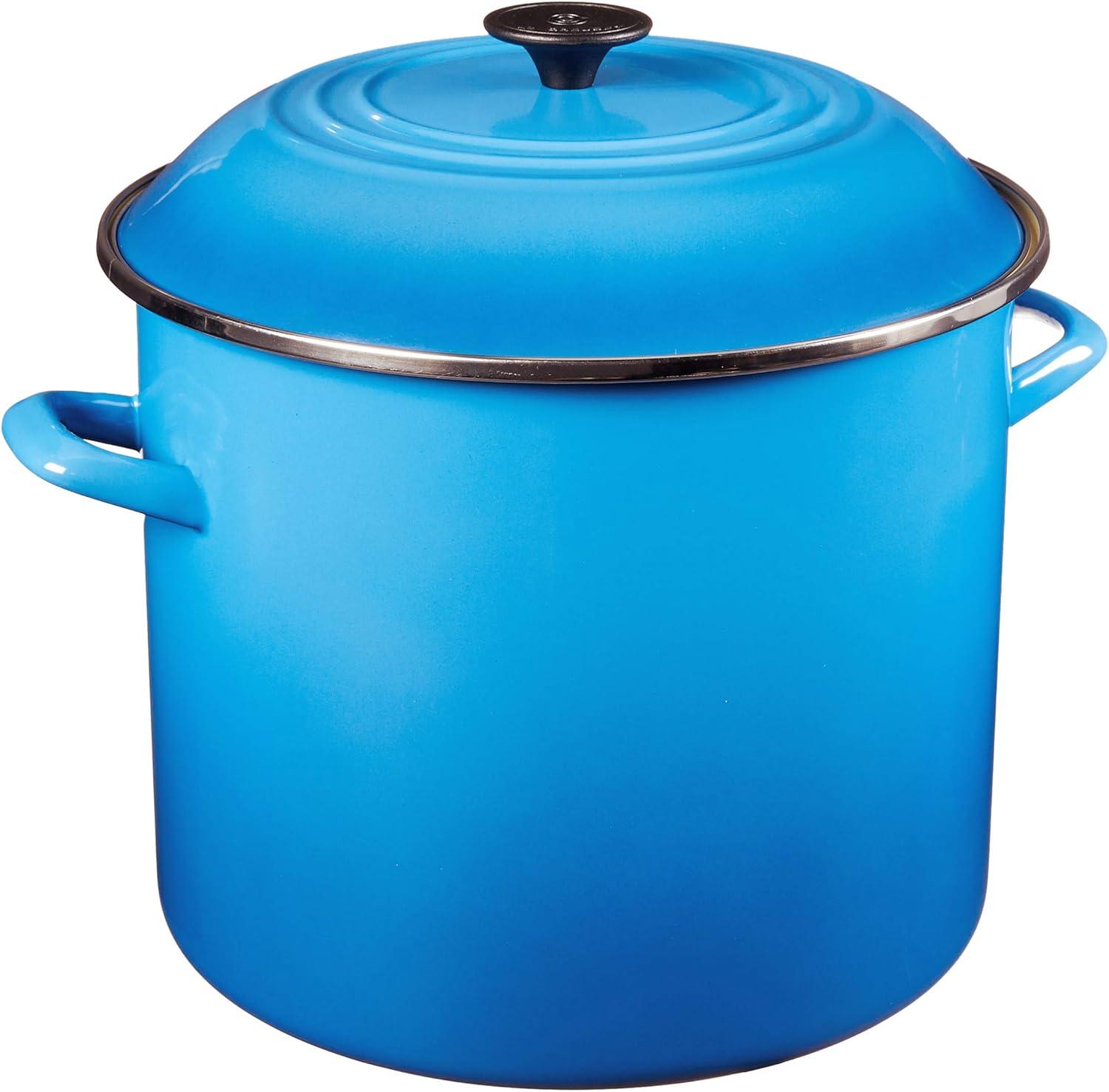 Le Creuset Enamel on Steel Stockpot with Lid