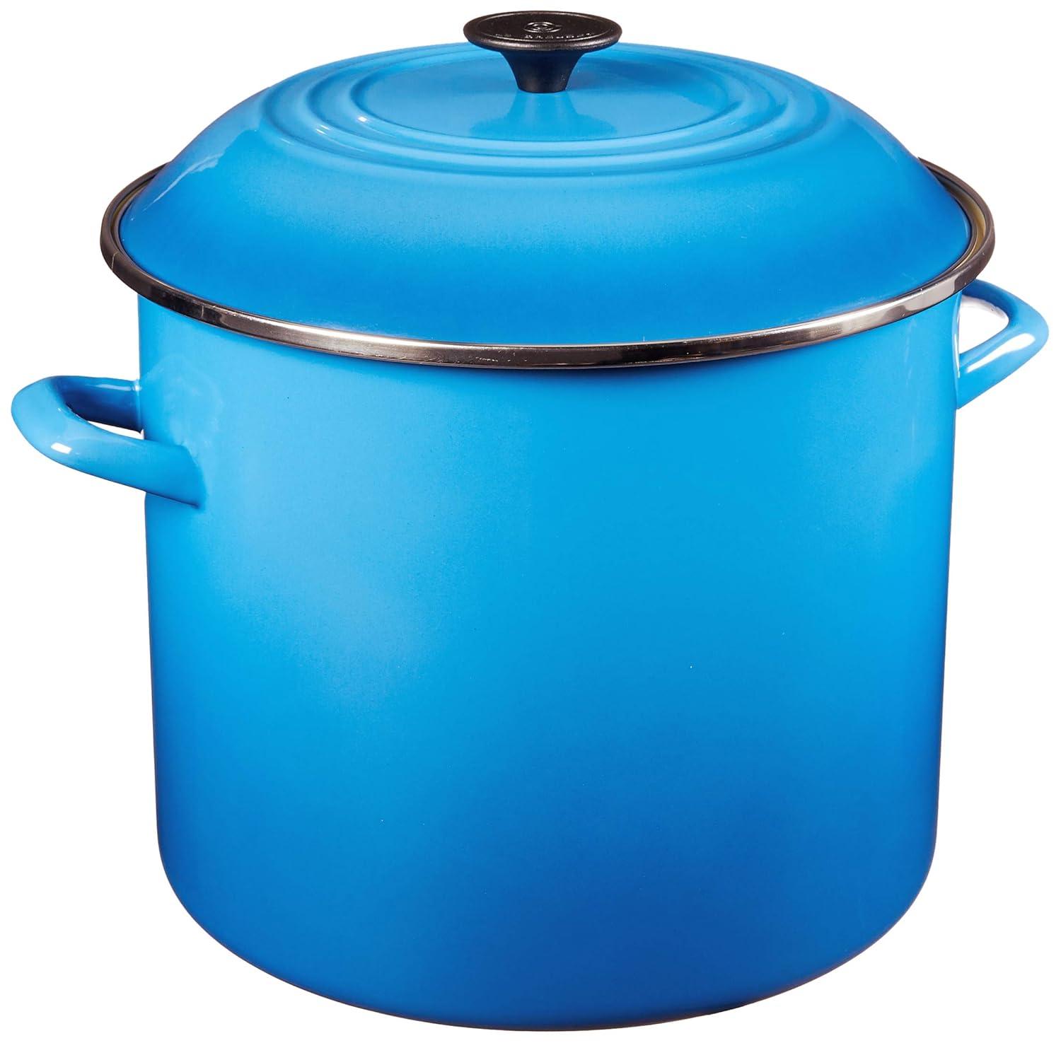 Le Creuset Enamel on Steel Stockpot with Lid