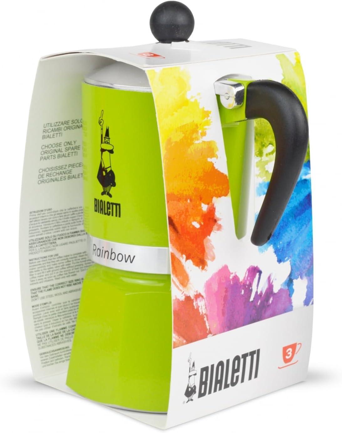 Bialetti Moka Express Rainbow Percolator Coffee Maker