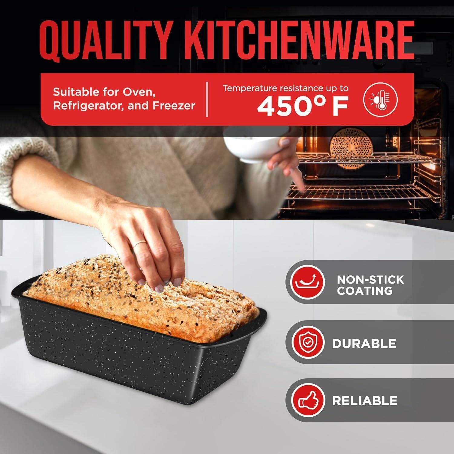 Lifemaster Lifemaster Non-Stick Steel Loaf Pan