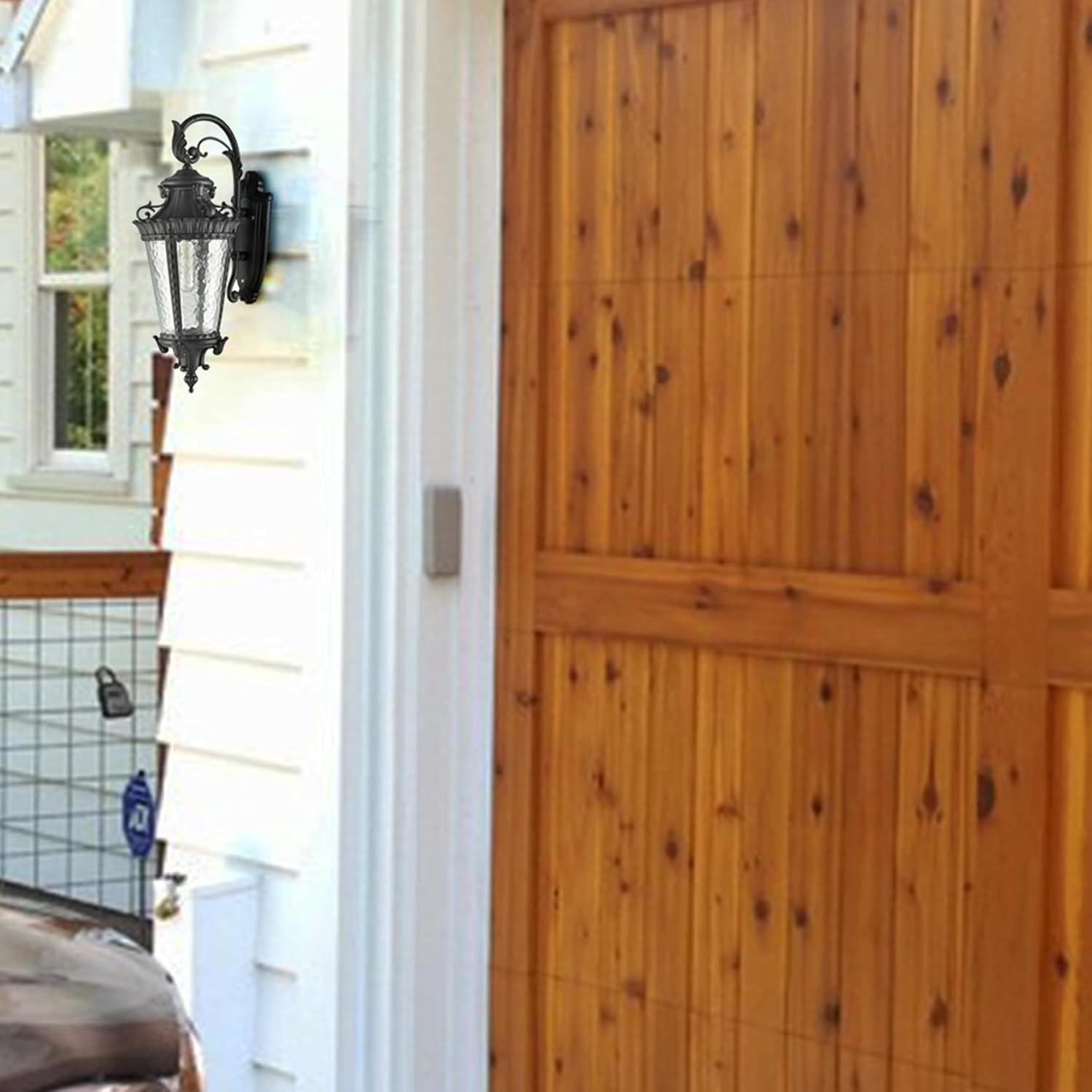 Outdoor Wall Sconce Waterproof Bronze Exterior Wall Light Fixtures