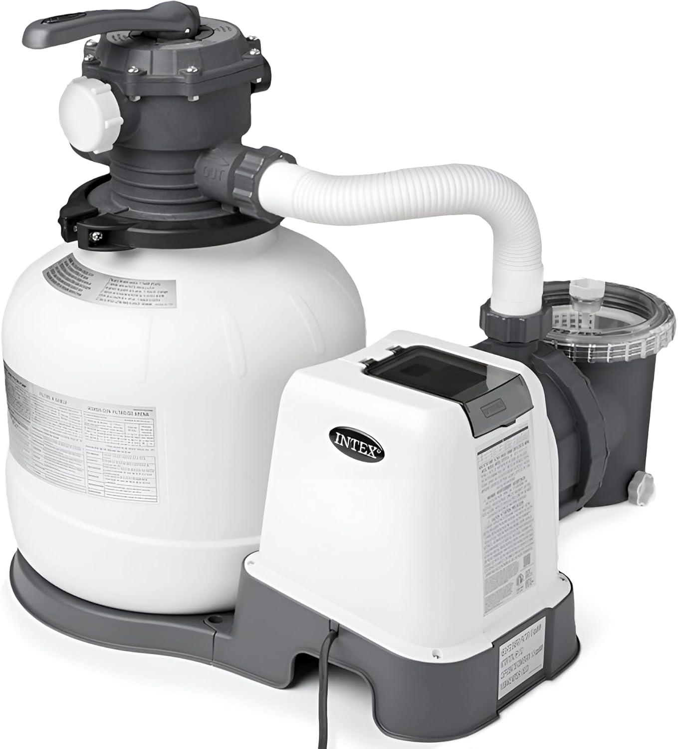 Intex 26647EG 2800 GPH Sand Filter Pump with Automatic Timer