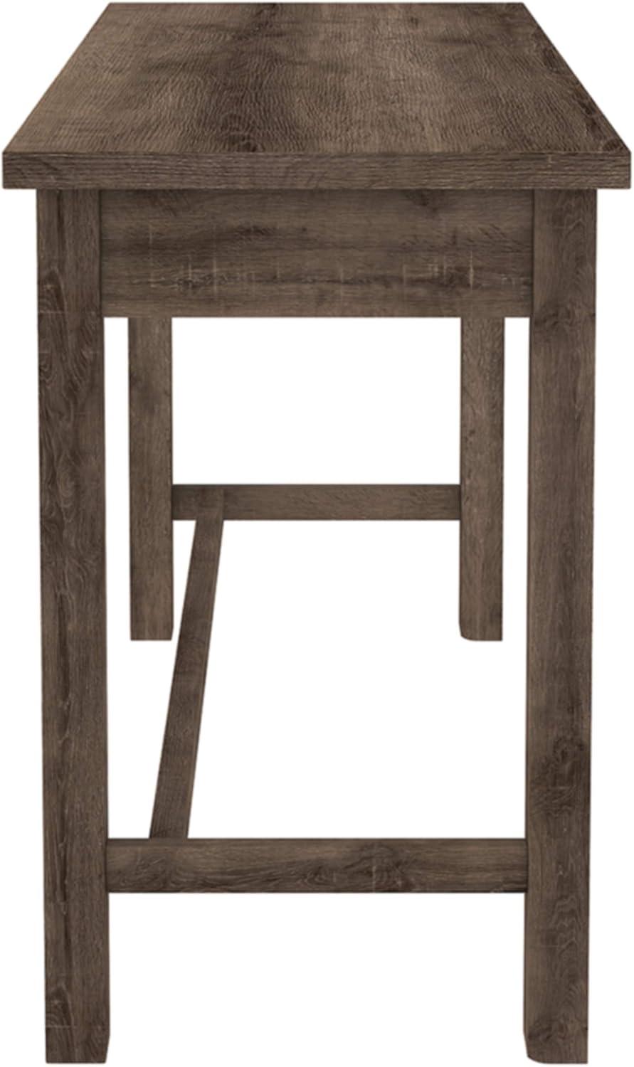 Large Arlenbry Home Office Desk Gray - Signature Design by Ashley: Contemporary Urban Style, Laminated Surface, Wood Composite