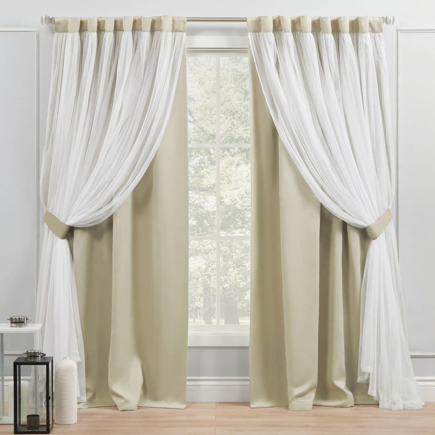 Amalgamated Textiles Polyester Curtain Pair