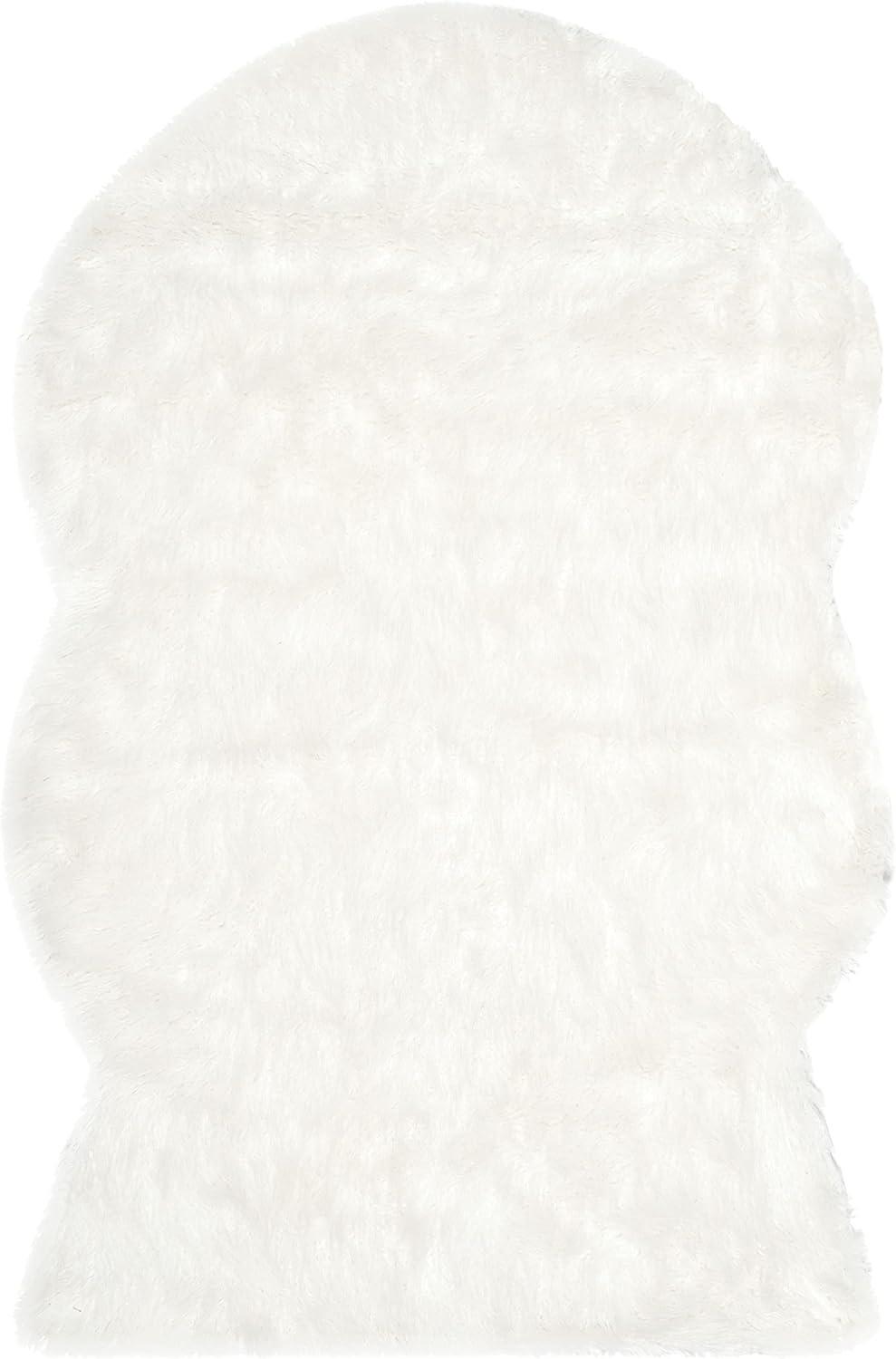 Faux Sheep Skin FSS117 Power Loomed Area Rug  - Safavieh