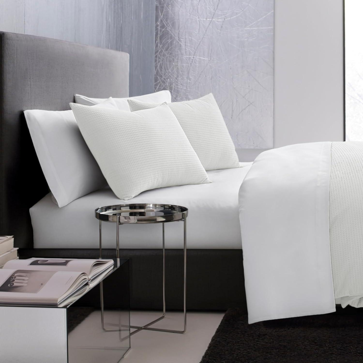 Vera Wang Vera Wang Waffle Pique Solid Cotton Comforter Set