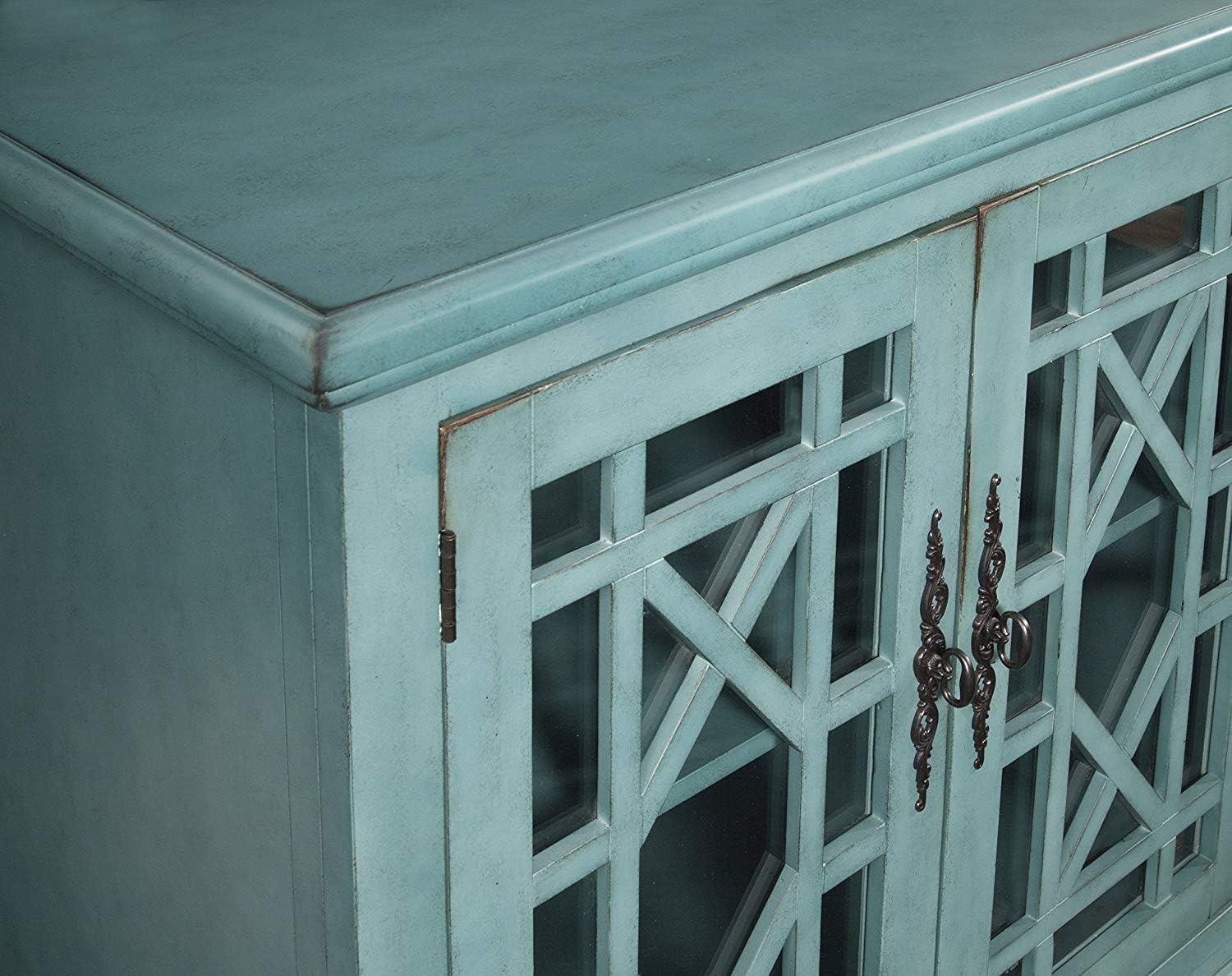 Martin Svensson Home Jules 63" TV Stand Teal Green Finish