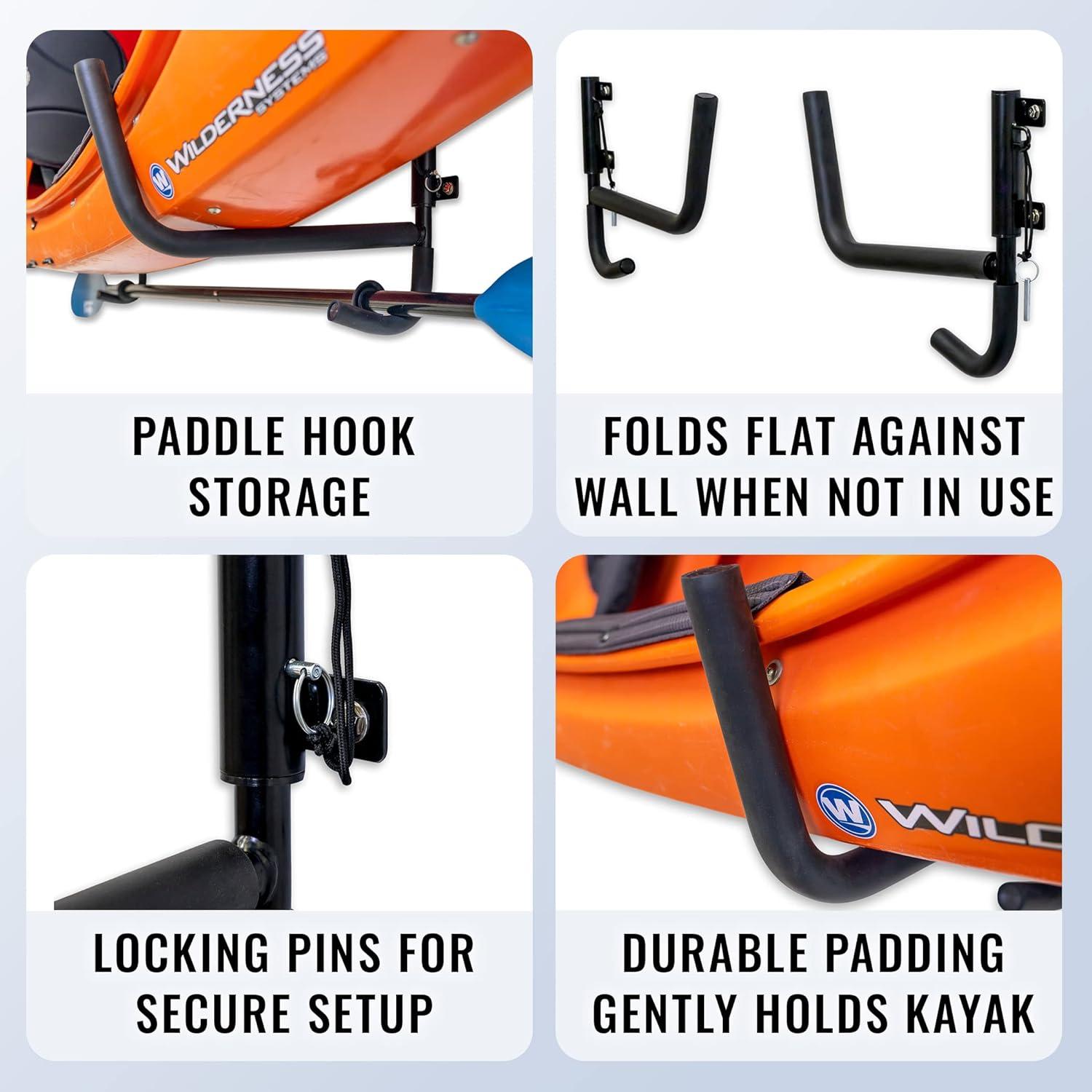 StoreYourBoard Ozarks Swivel Kayak Rack | Holds 100 lbs