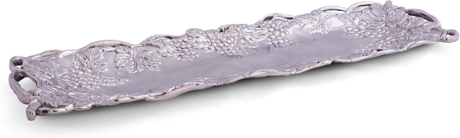 Arthur Court Designs Grape Aluminum Platter