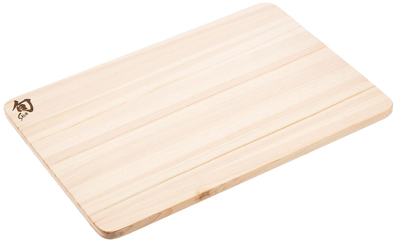 Shun DM0816 Hinoki Cutting Board, Medium