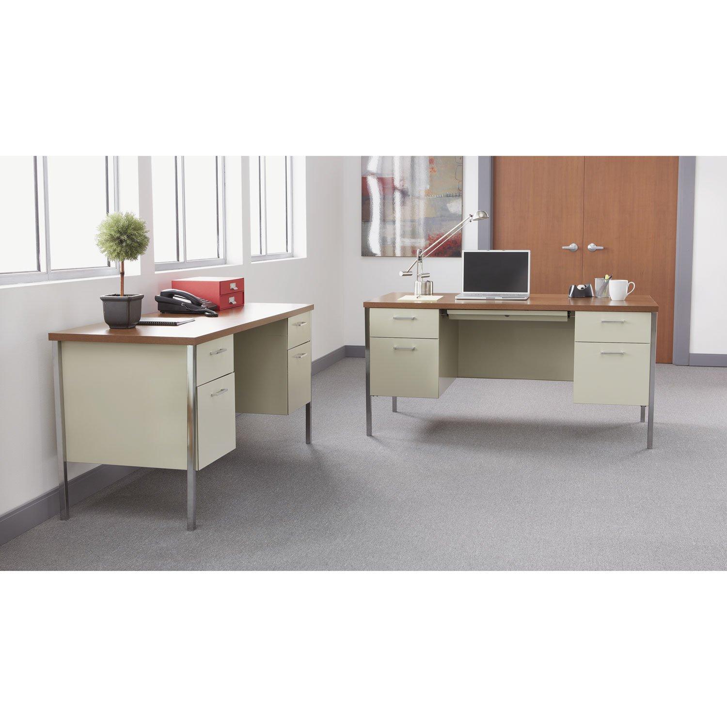 Double Pedestal Steel Credenza