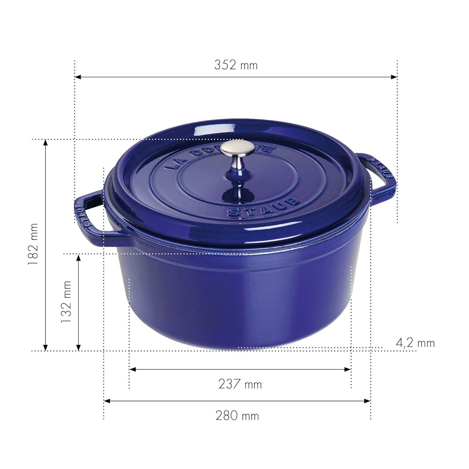 Staub Cast Iron Round Dutch Oven