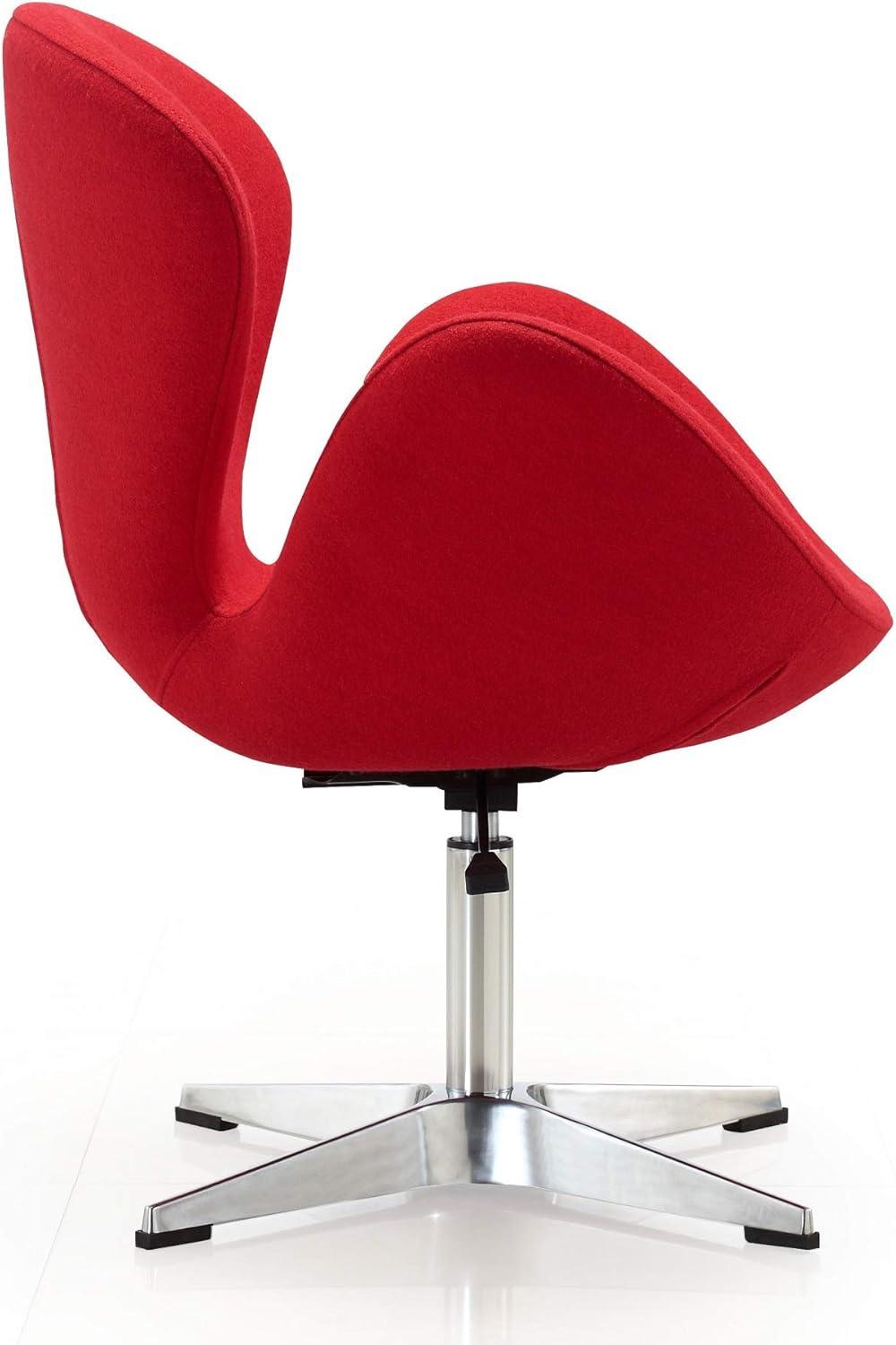 Skakke Upholstered Swivel Accent Chair