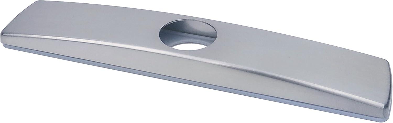 Stainless Steel Single-Hole Kitchen Sink Faucet Deck Plate