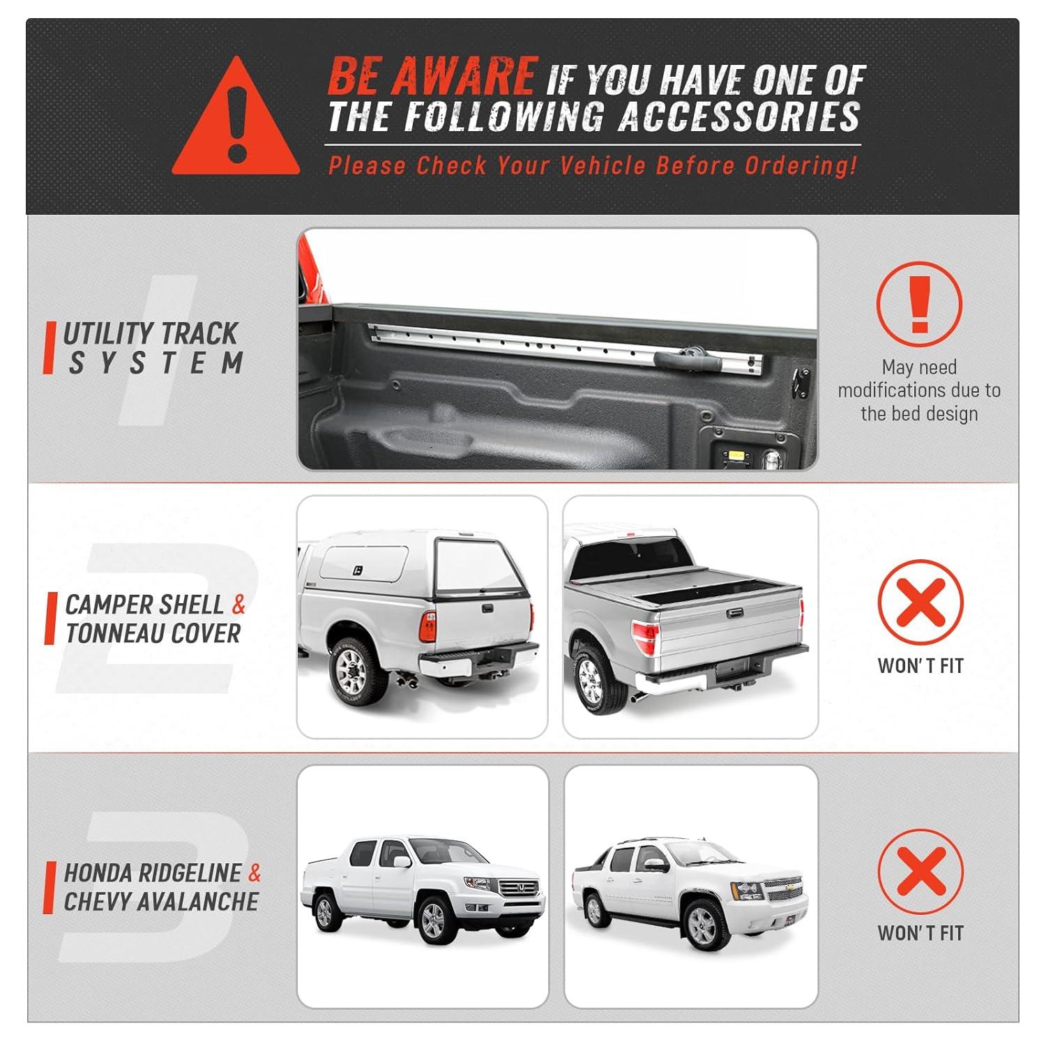 AA-Racks Model APX2501 79" Full-Size Pickup Truck Ladder Racks Low-Profile Height-Adjustable Utility Aluminum Truck Bed Rack with Load Stops-Black