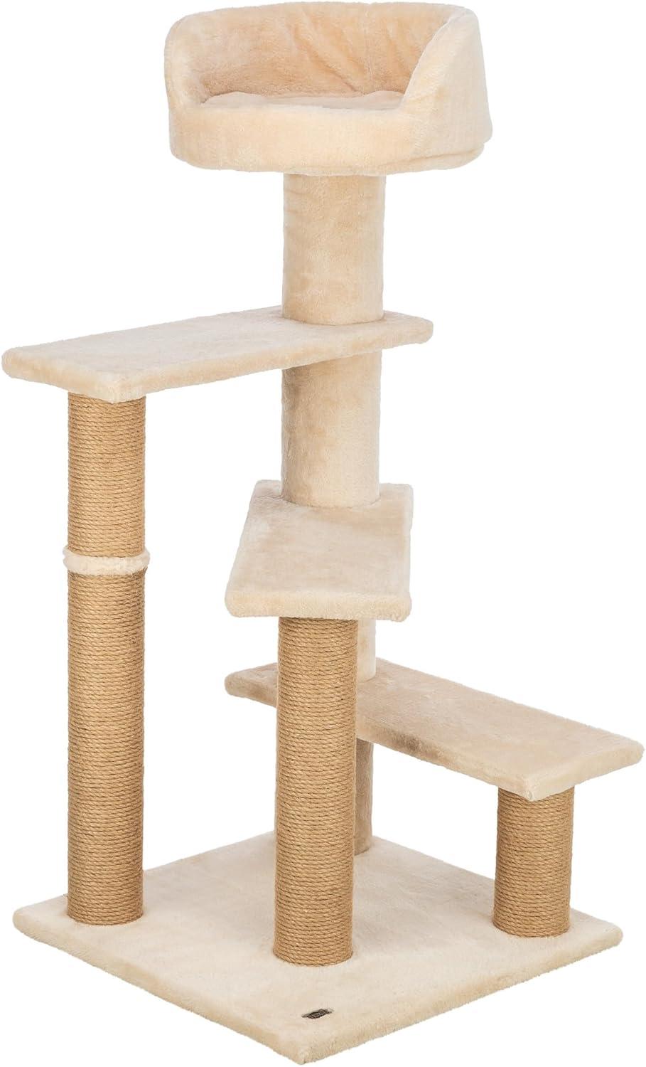TRIXIE Tulia Senior 40.2" Cat Tower, 4-Level Cat Tree, Sisal Scratching Posts, Plush Platforms, Top Platform Bed & Reviews | Wayfair