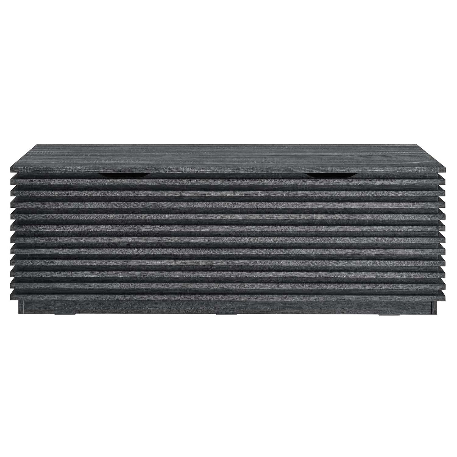 Modway Render 47" Wood Grain Storage Bench & Reviews | Wayfair