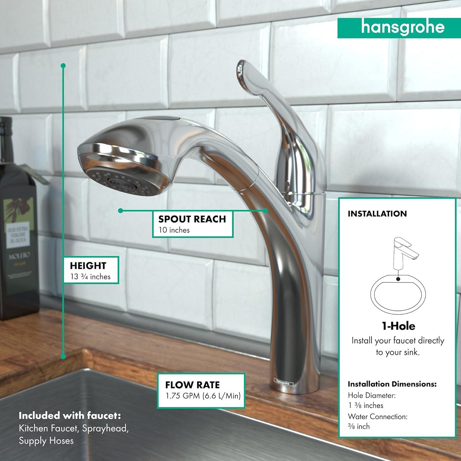 Allegro E Single Handle Kitchen Faucet