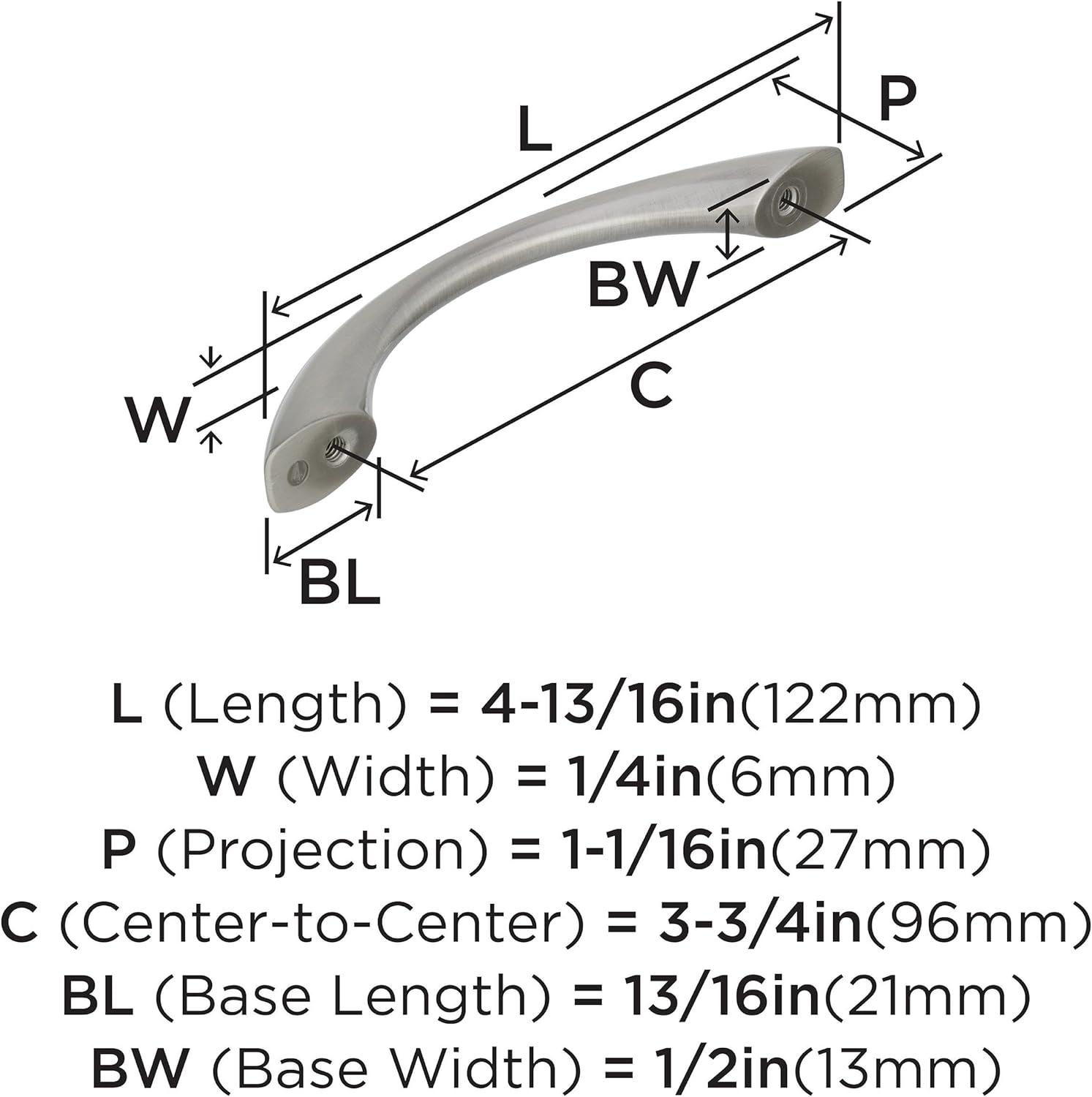 Cabinet 3 3/4" Center to Center Arch Pull