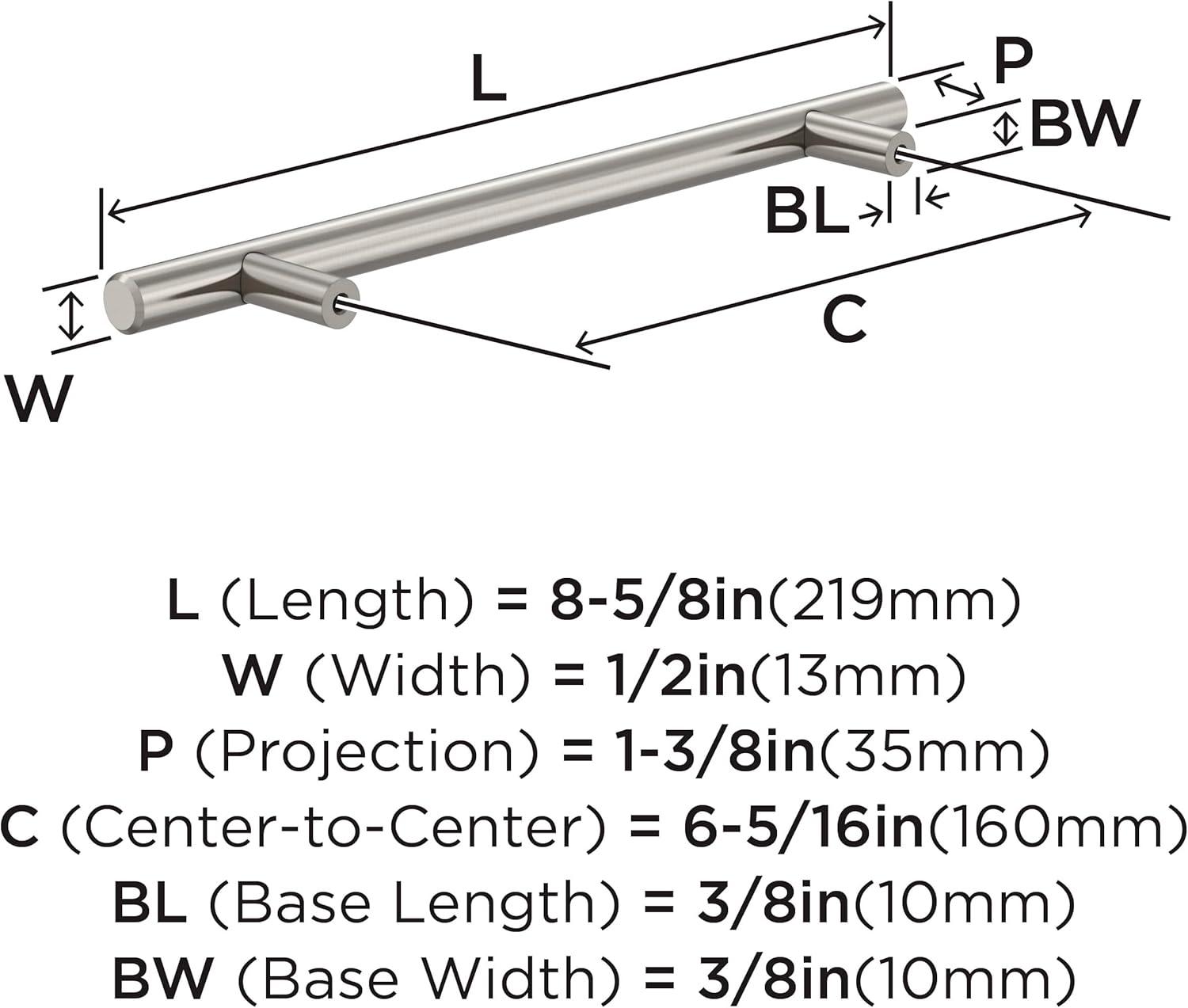 Bar Pulls Center to Center Bar Pull