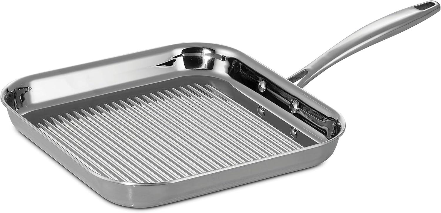 Tramontina Gourmet Tri-Ply Clad 11" Grill Pan