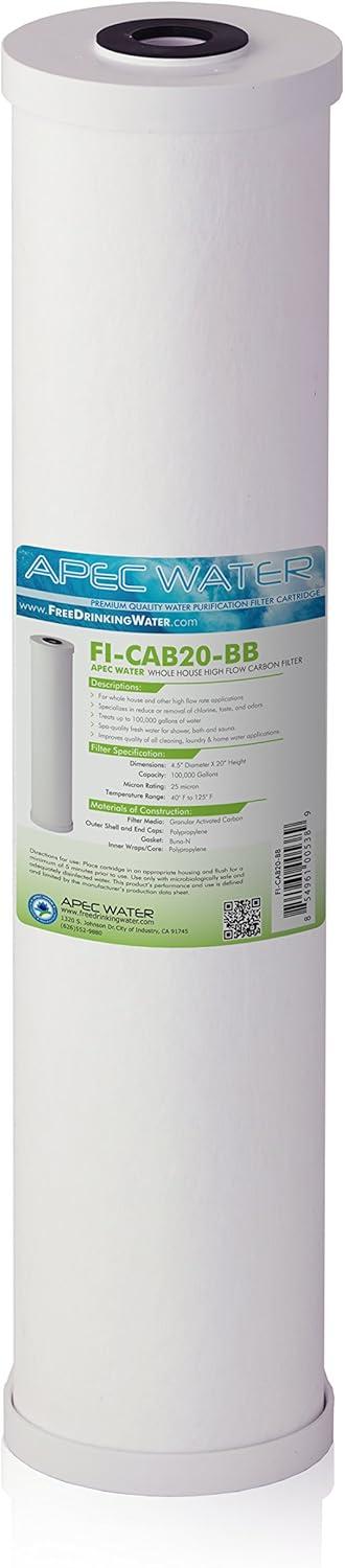 APEC 20" White GAC Carbon Whole House Replacement Filter