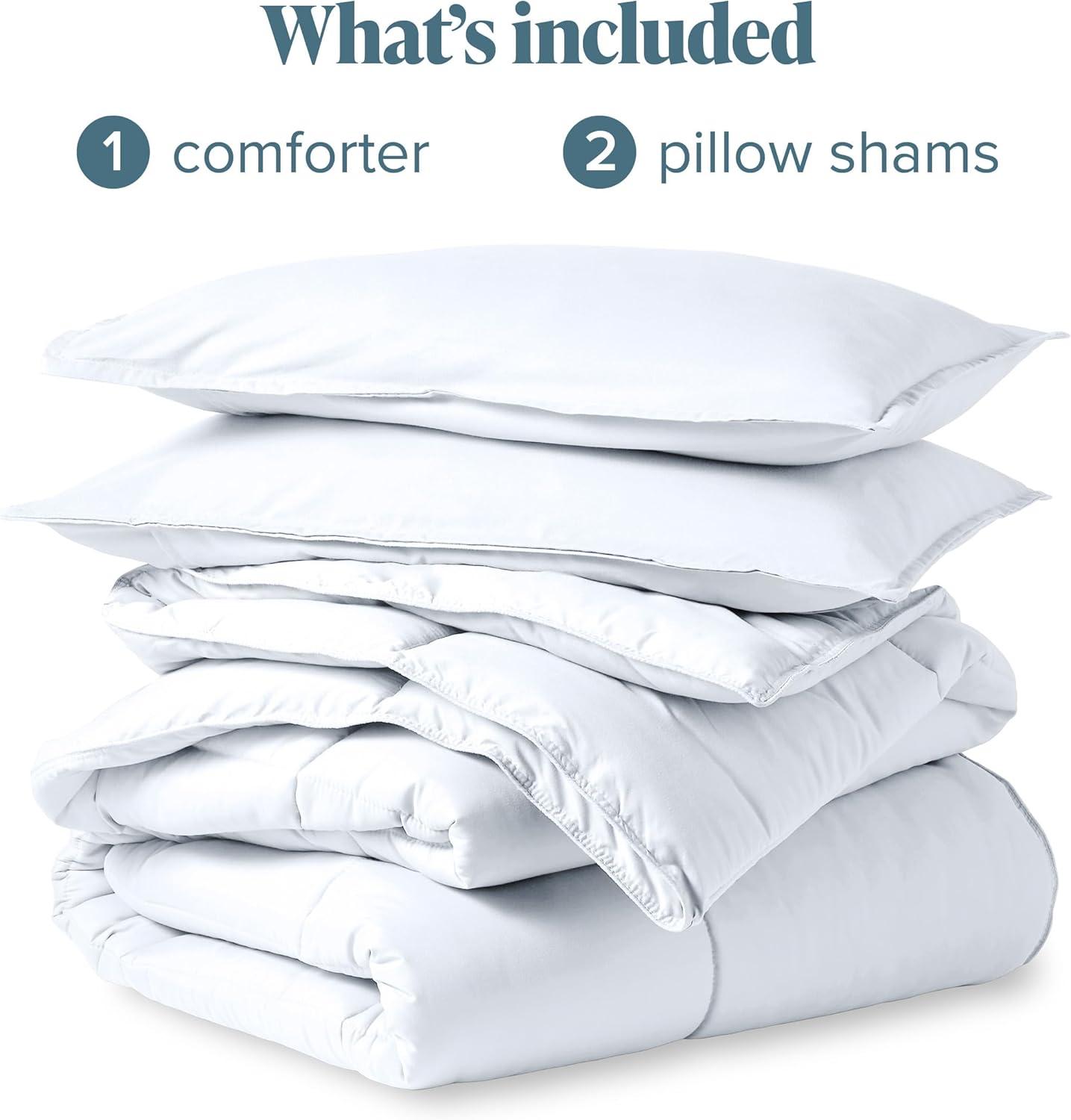 Bare Home Goose Down Alternative Comforter Set