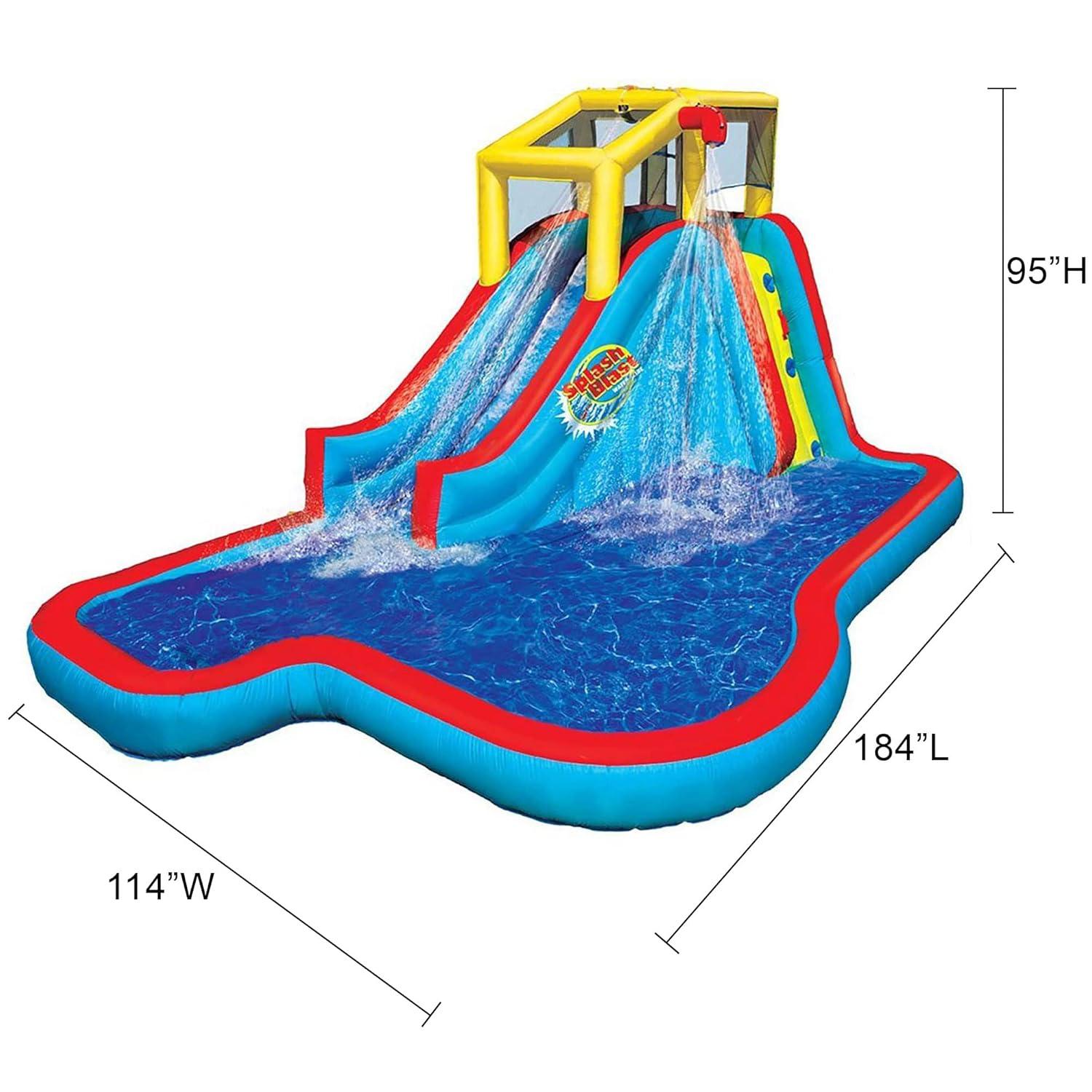 Banzai Slide N Soak Splash Park Inflatable Outdoor Kids Water Park Play Center & Reviews | Wayfair