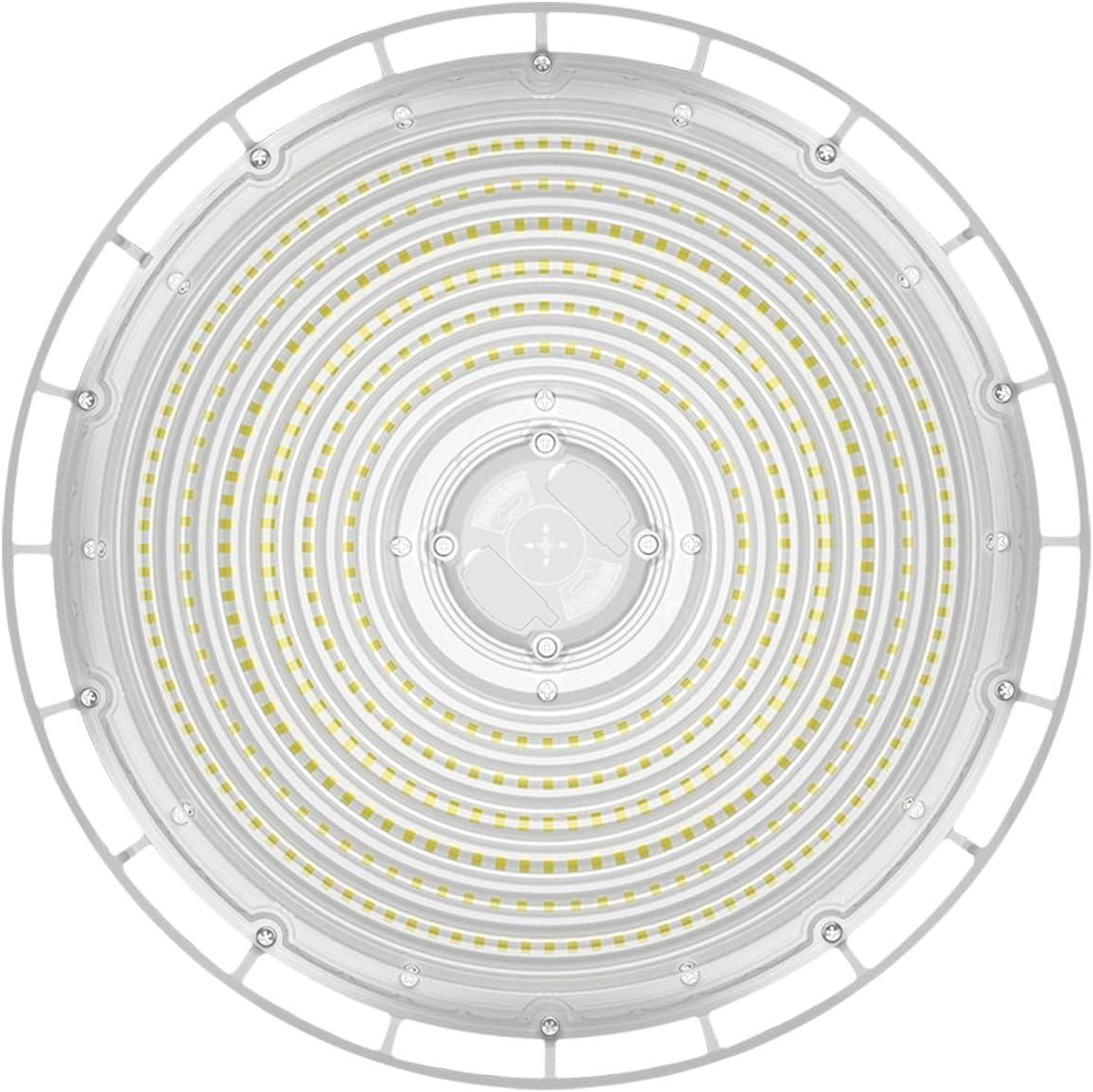 White Aluminum Indoor/Outdoor LED High Bay Light