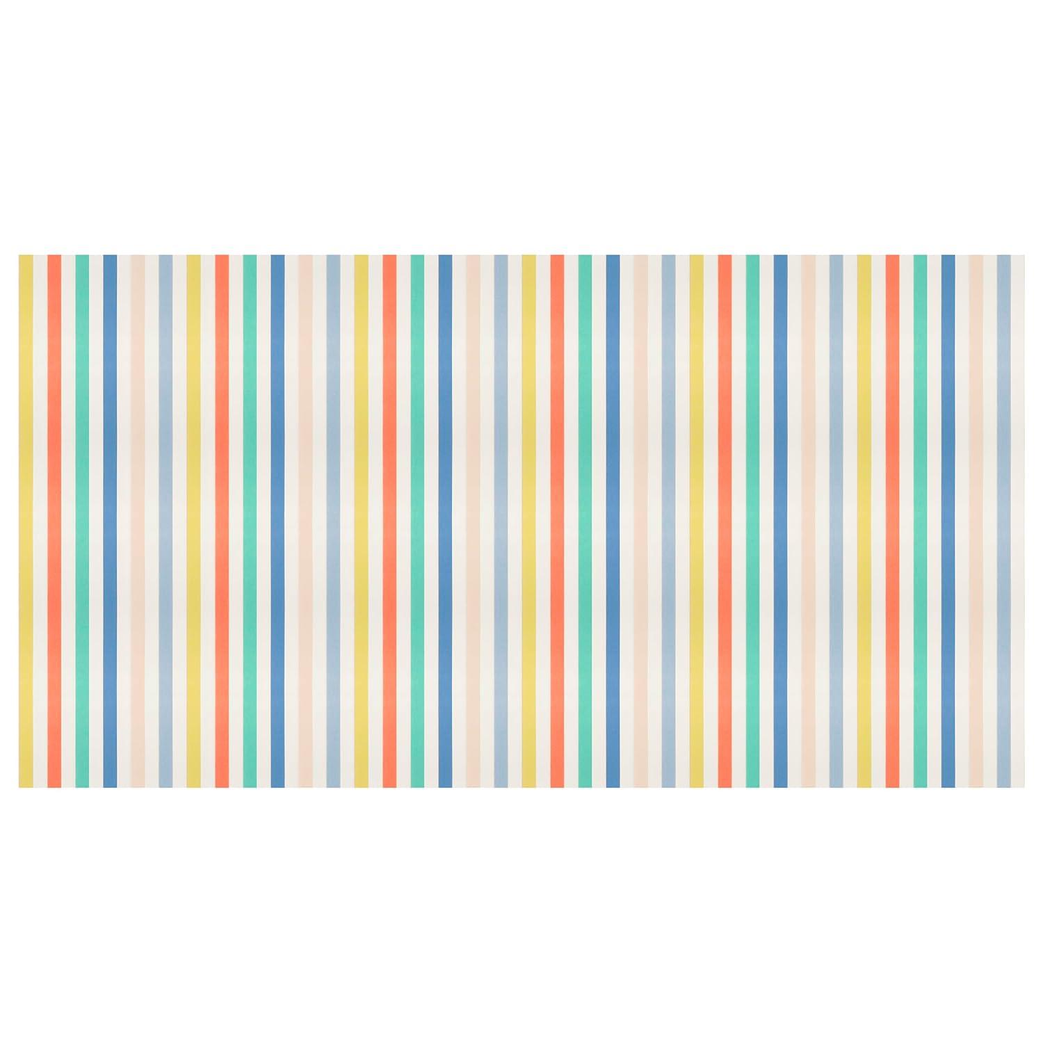 Meri Meri Multi Striped Tablecloth (Pack of 1)